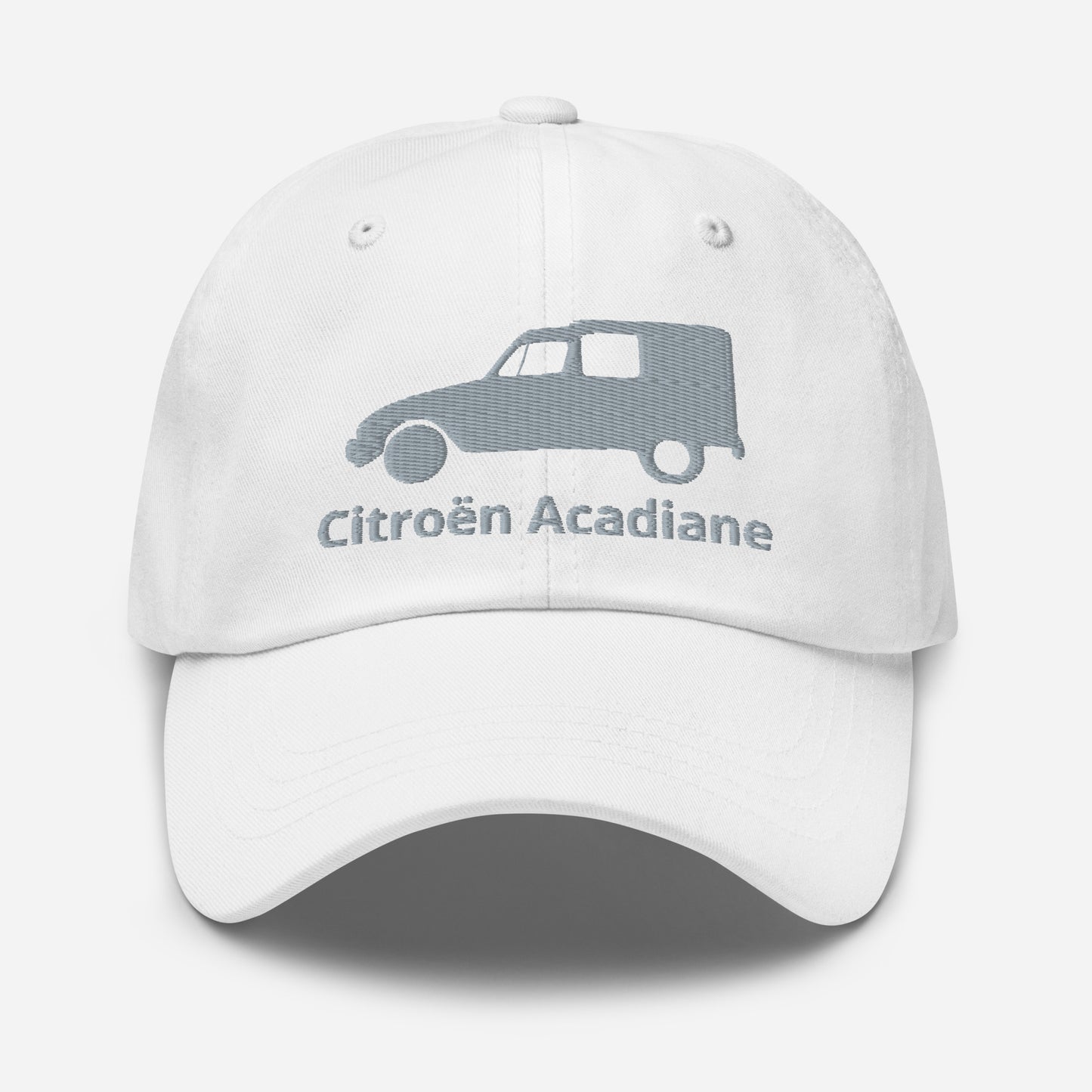 Geborduurde Citroën Acadiane pet - Zwart, Navy, Rood, Grijs, L.Blauw of Wit