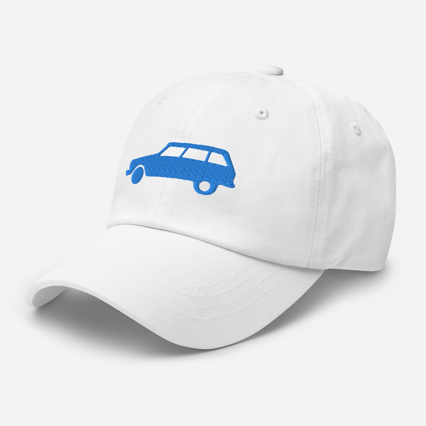 Casquette brodée Bleu 3D Puff (devant et derrière) Citroën Ami8 - Marine, L.Bleu ou Blanc