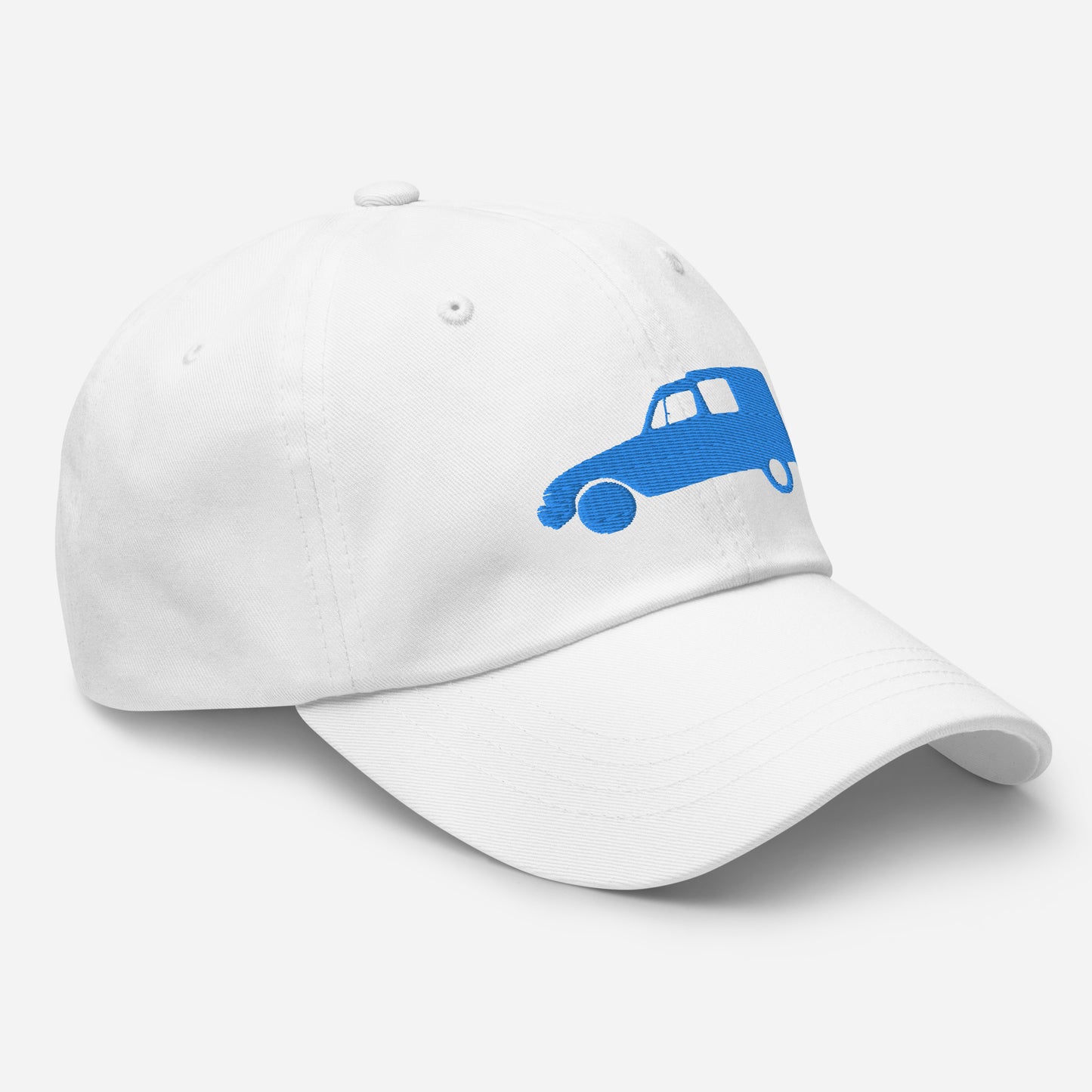 Blue 3D Puff embroidered cap (front and back) Citroën Acadiane - Black, Navy, L.Blue or White