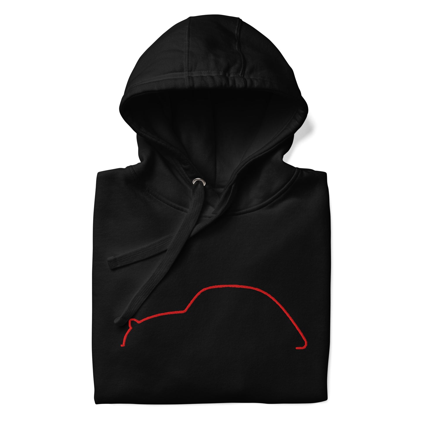 Geborduurde Hoodie – Silhouette Collectie Citroën 2CV