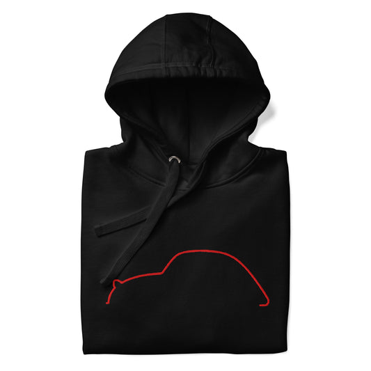 Geborduurde Hoodie – Silhouette Collectie Citroën 2CV