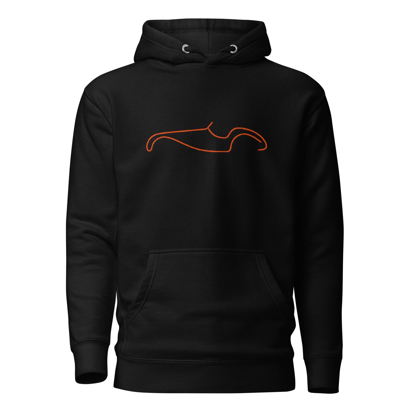 Sweat à capuche premium – Collection Silhouette Burton Sportscar Line Art