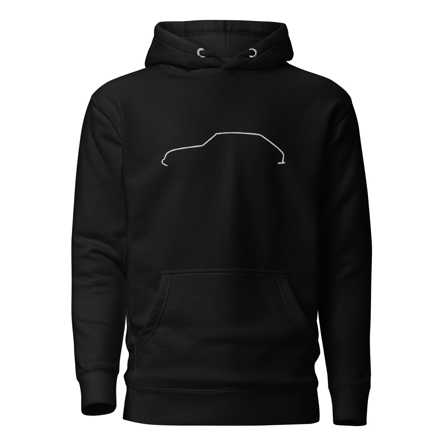 Sweat à capuche premium Citroën Ami8 Silhouette – Un design intemporel pour les connaisseurs