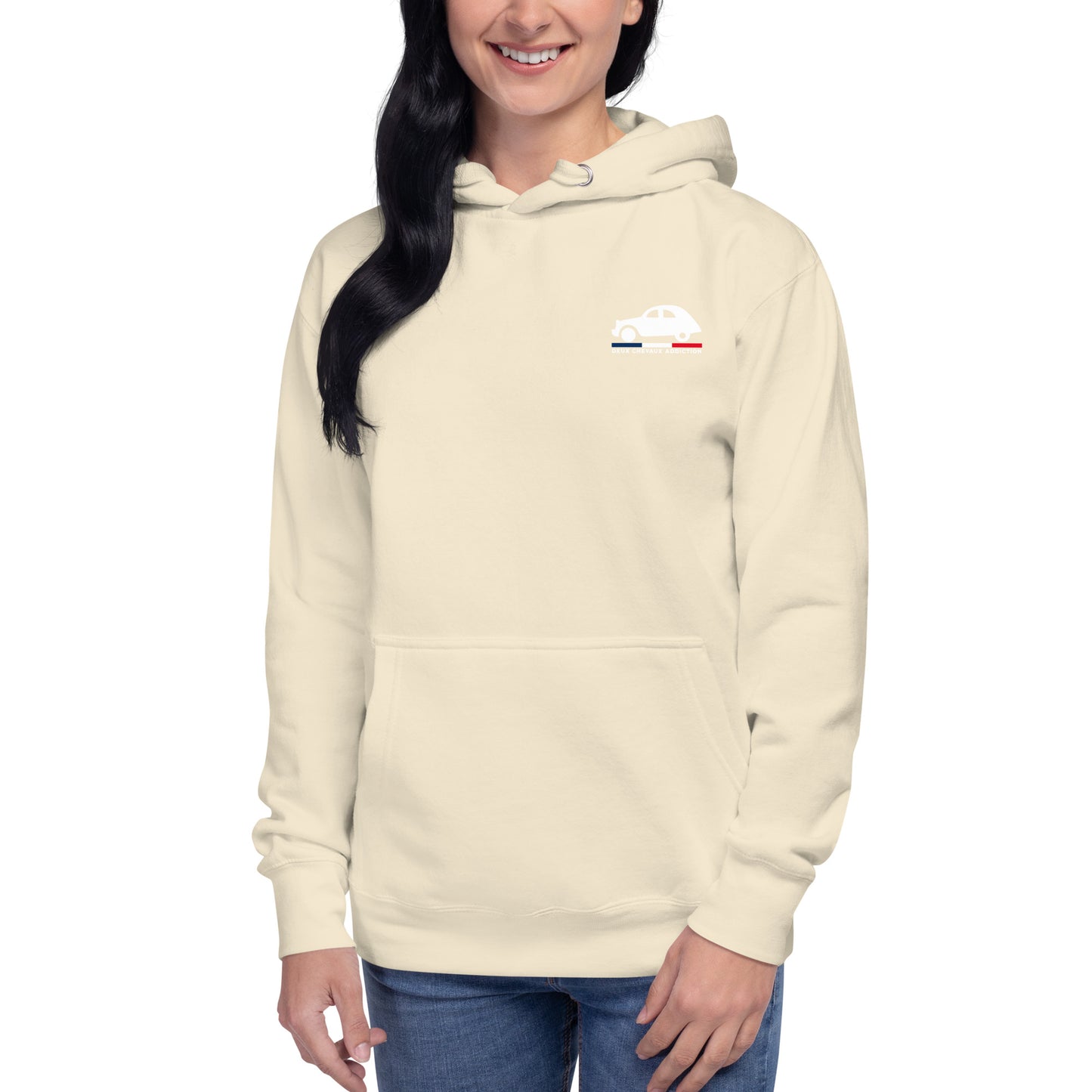 🧢 Premium Hoodie “Deux Chevaux Addiction” | Citroën 2CV Icon