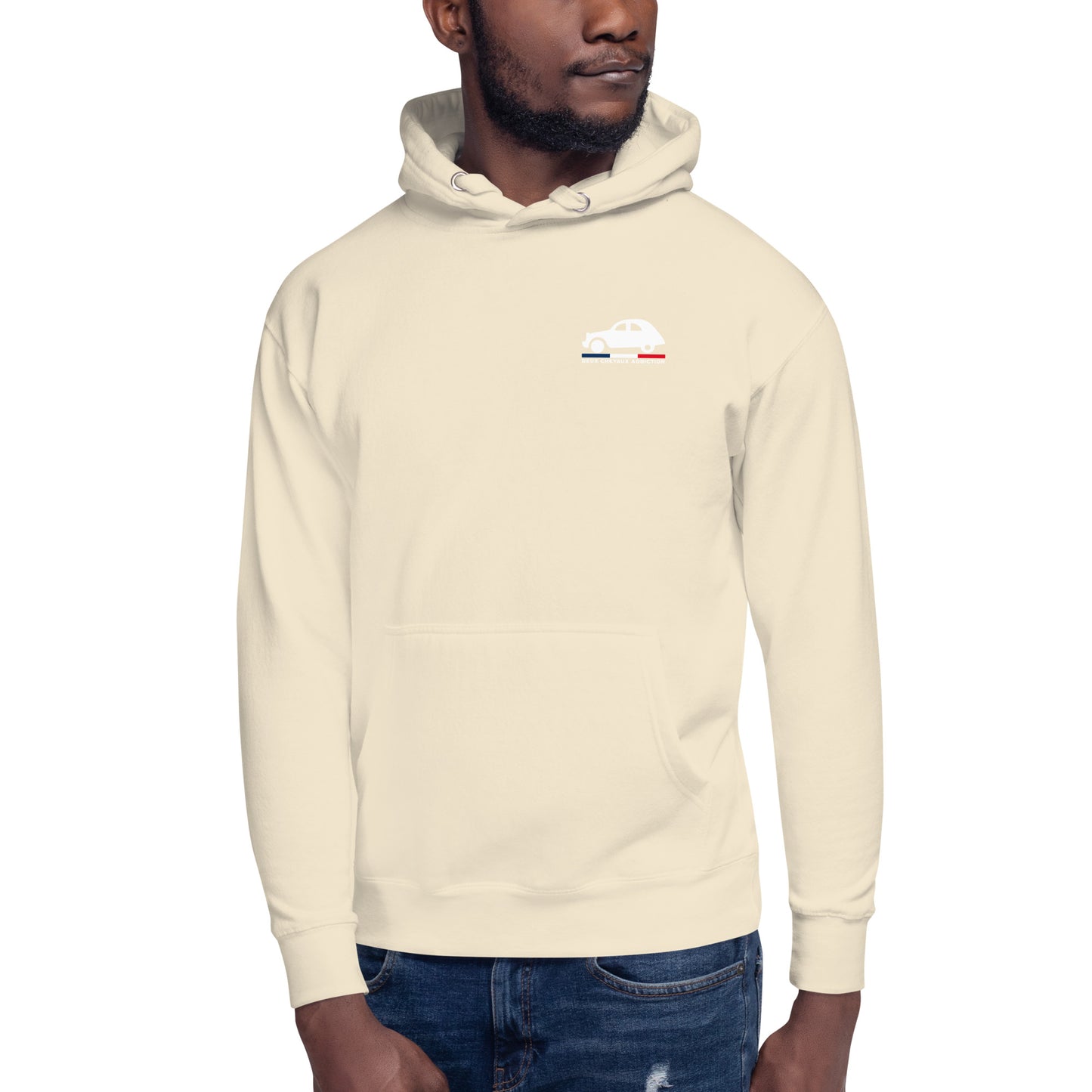 🧢 Premium Hoodie “Deux Chevaux Addiction” | Citroën 2CV Icon