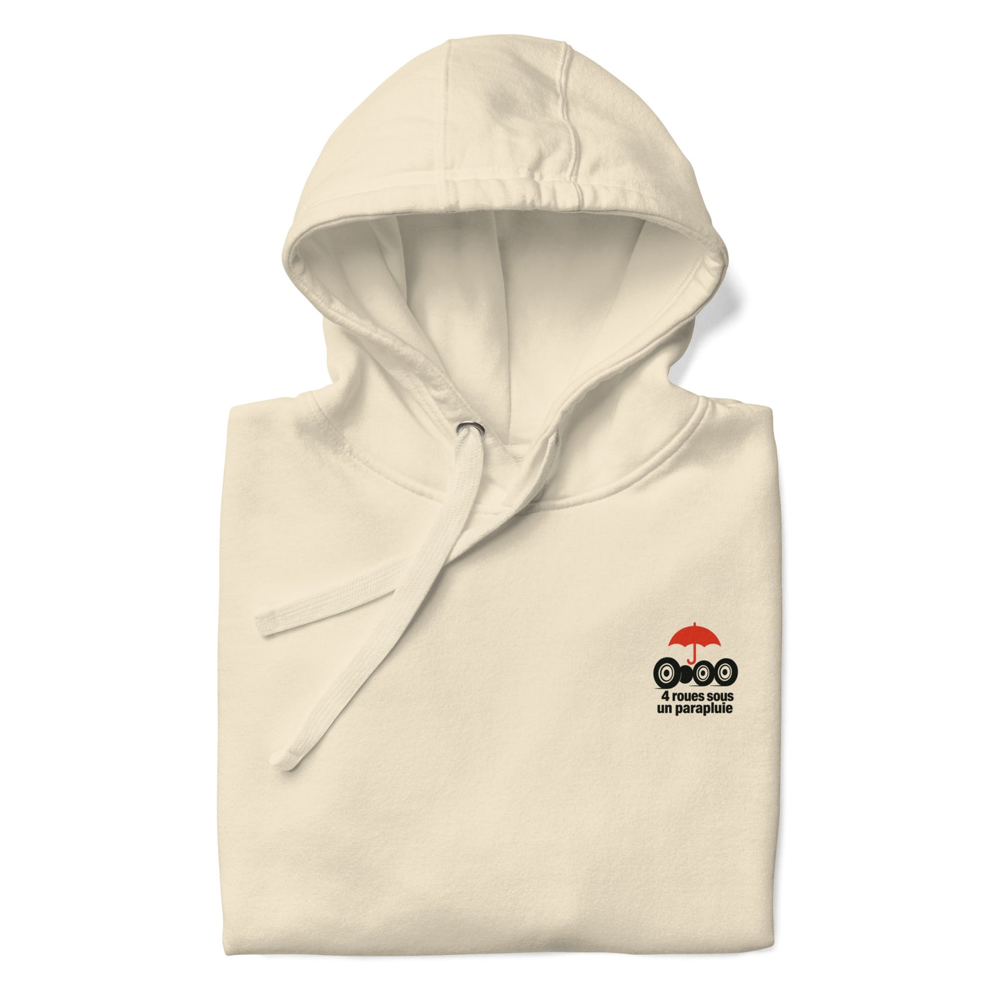 Sweat à capuche Premium 4 Roues Sous Un Parapluie – Le confort avec le sourire