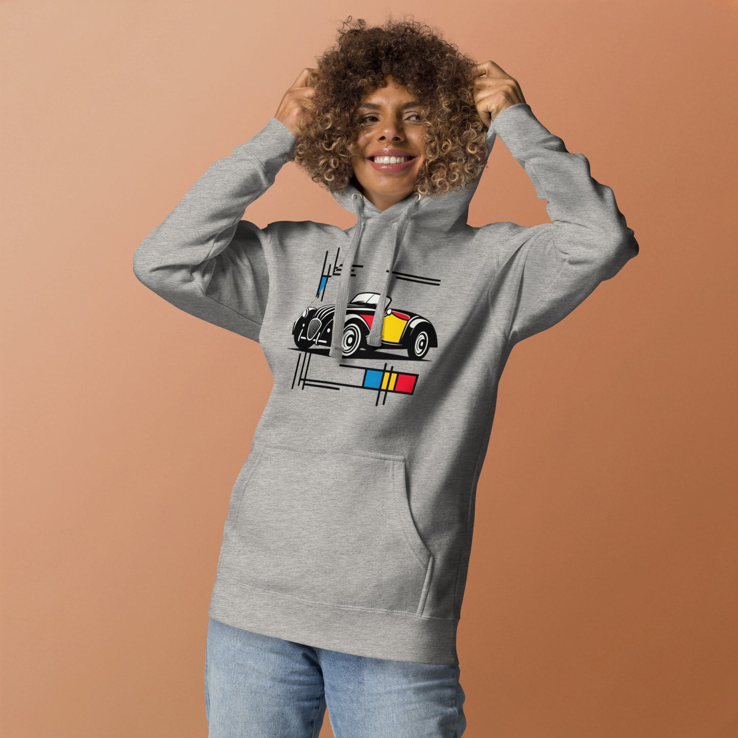 Premium Mondrian Hoodie – Burton Sportscar Edition