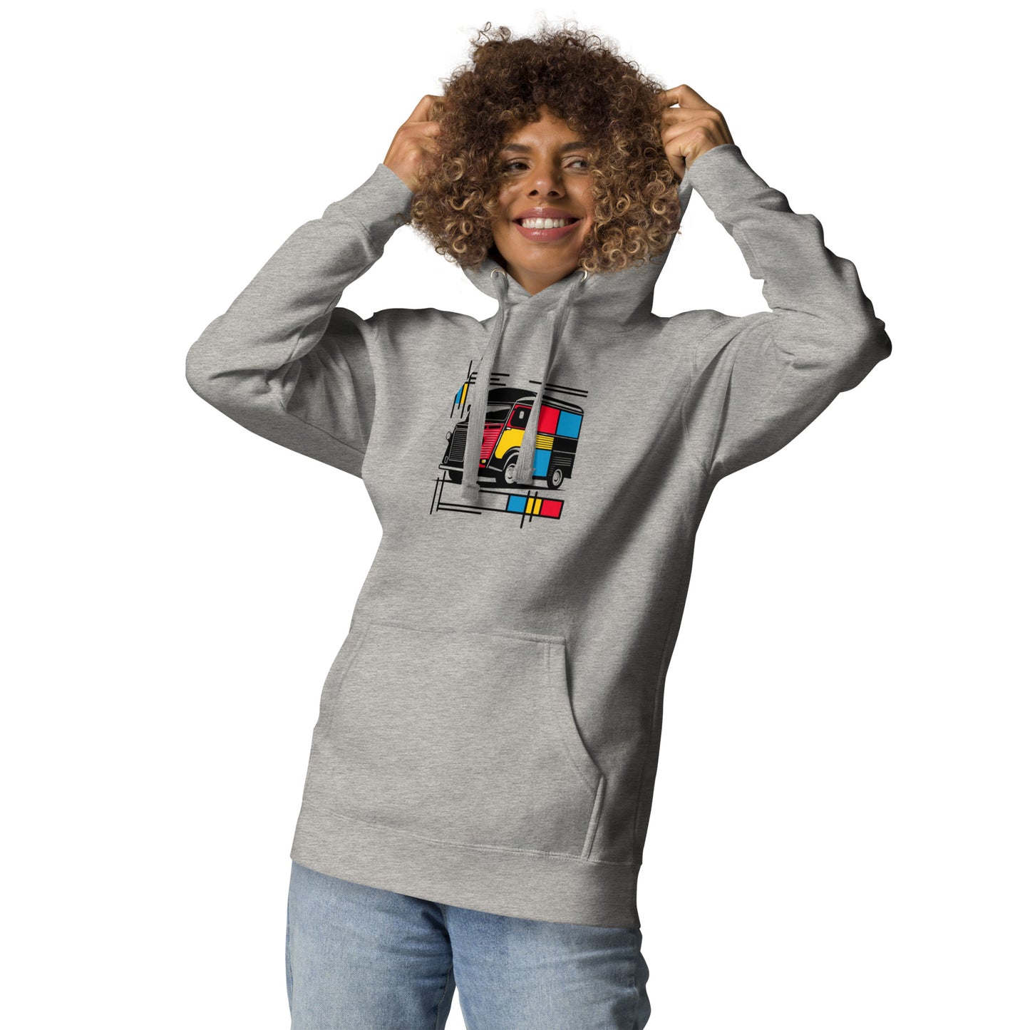 Premium Mondriaan Hoodie – Citroën HY Edition