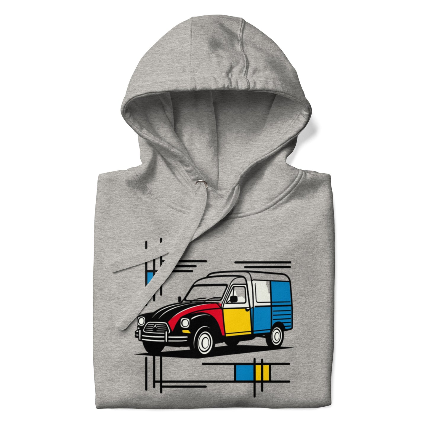 Premium Mondrian Hoodie – Citroën Acadiane Edition