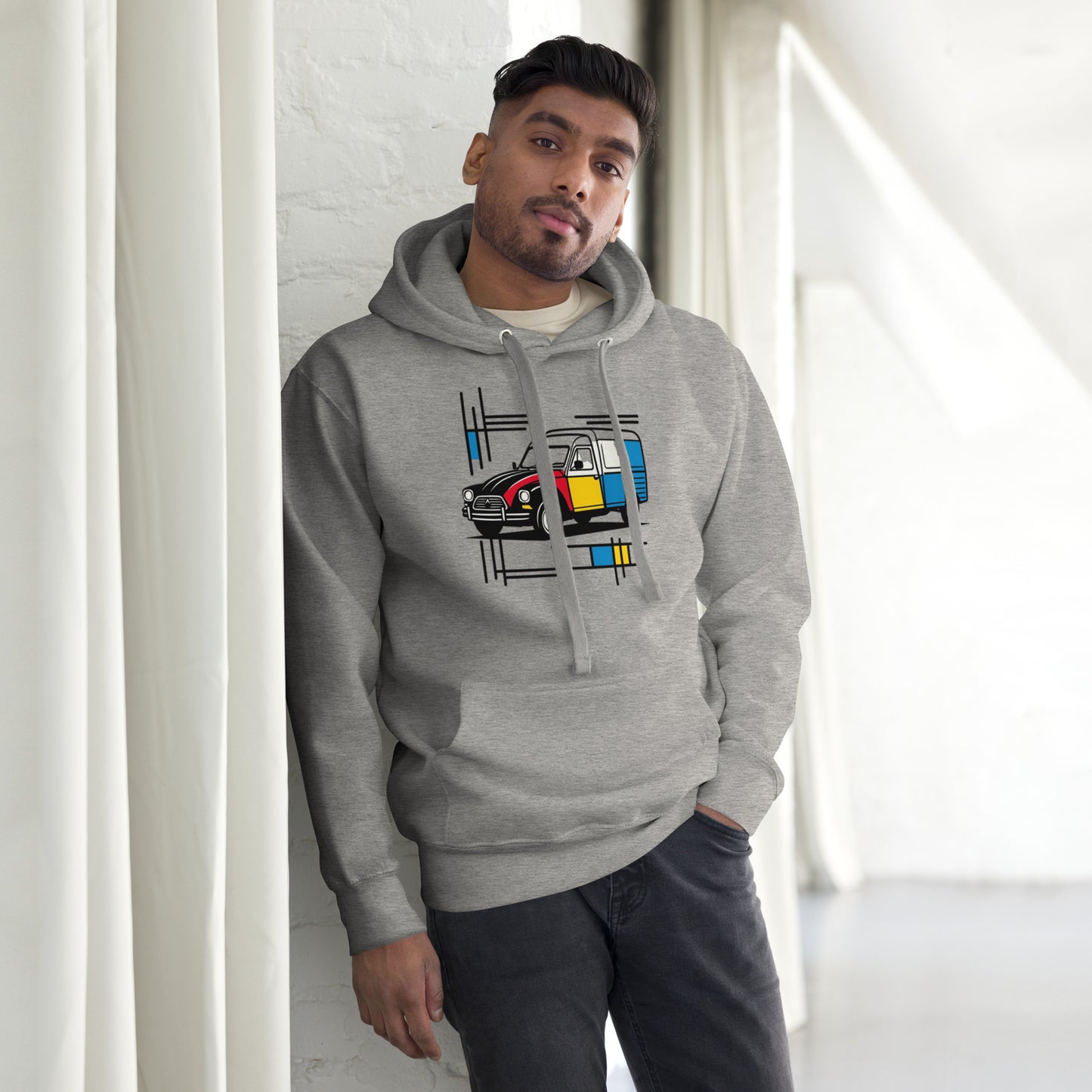 Premium Mondrian Hoodie – Citroën Acadiane Edition