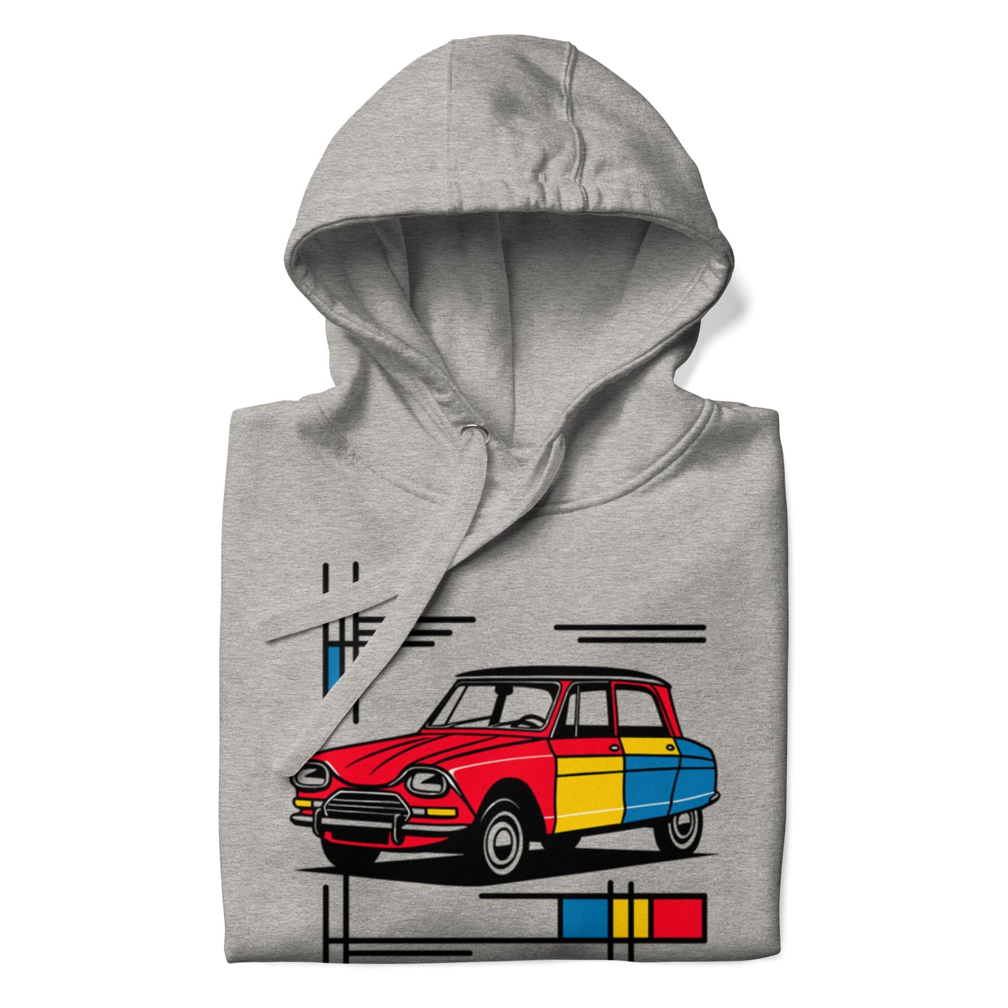 Premium Mondriaan Hoodie – Citroën Ami 6 Edition