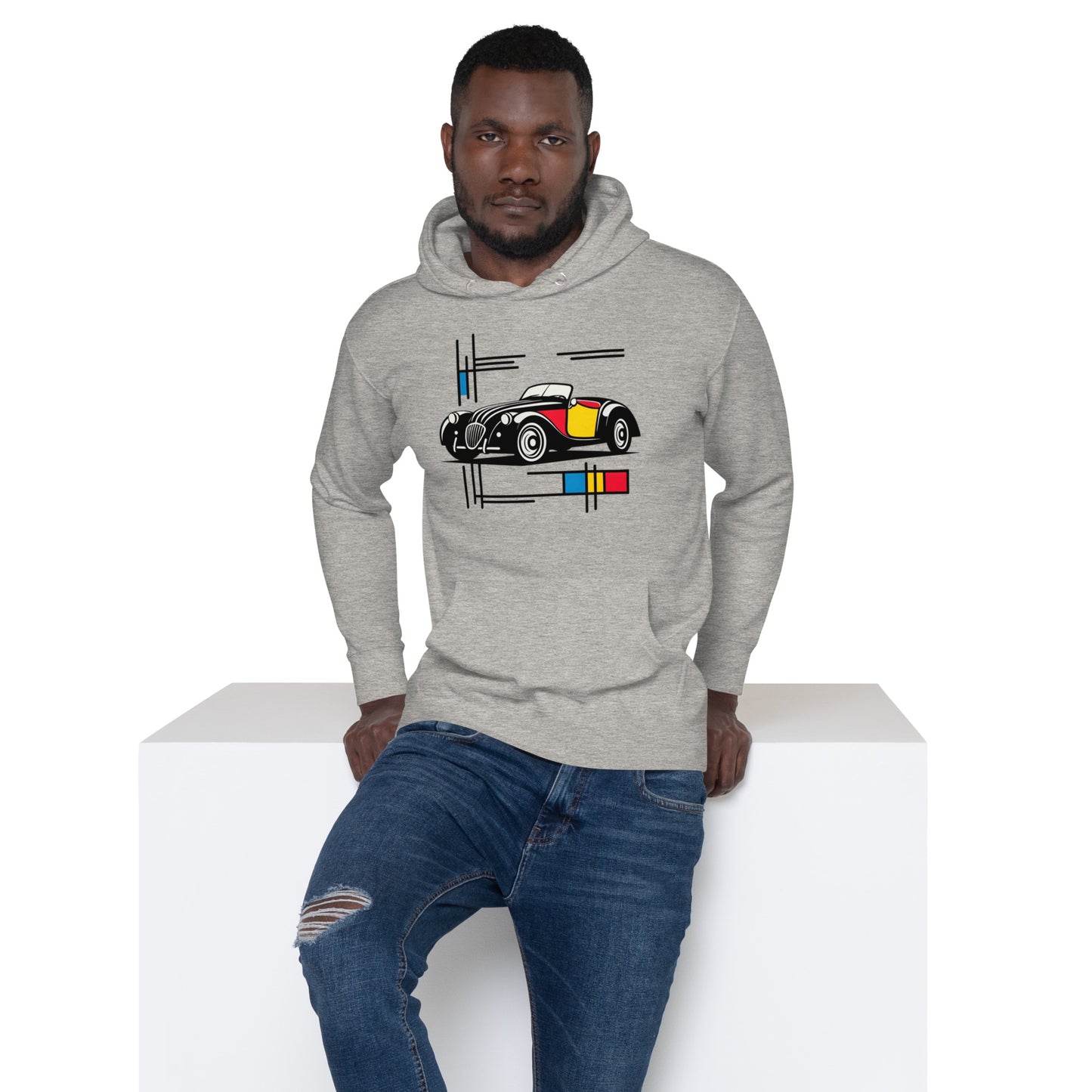 Premium Mondrian Hoodie – Burton Sportscar Edition