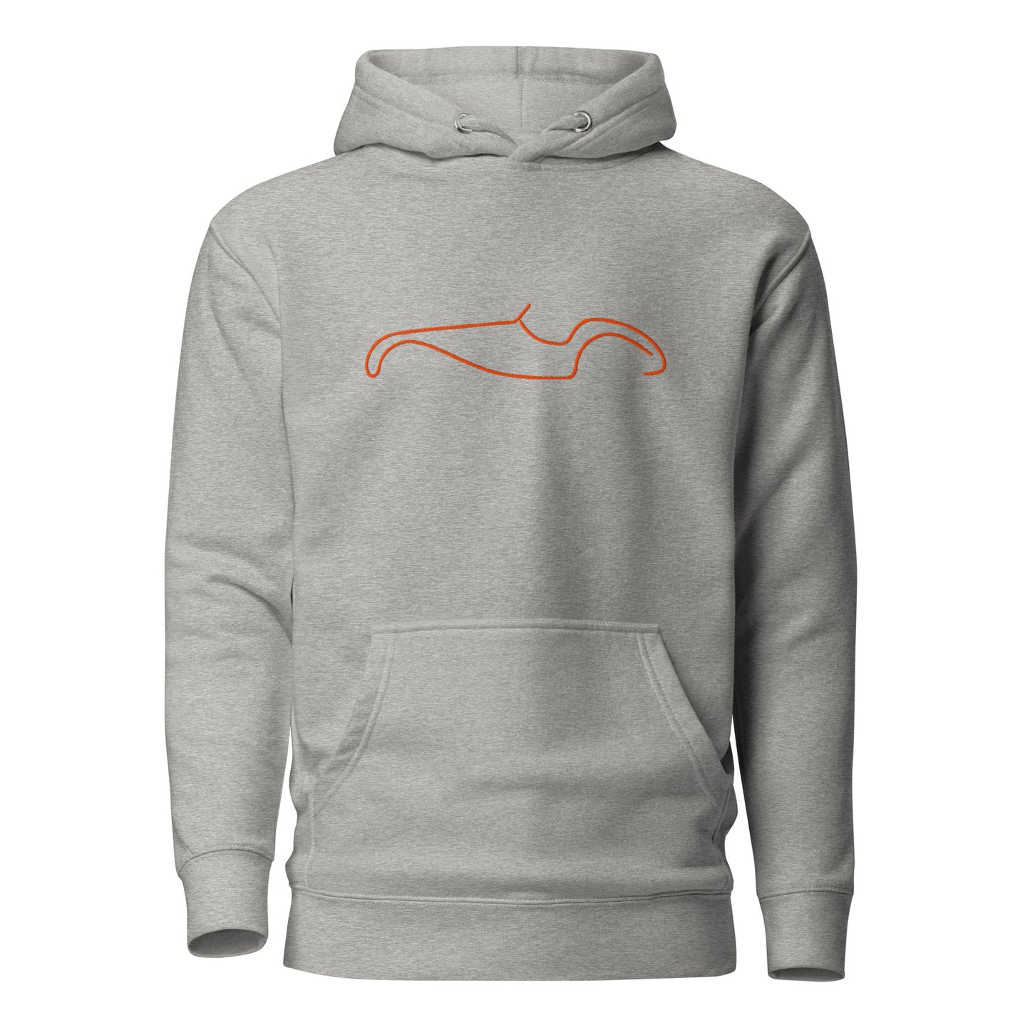 Sweat à capuche premium – Collection Silhouette Burton Sportscar Line Art