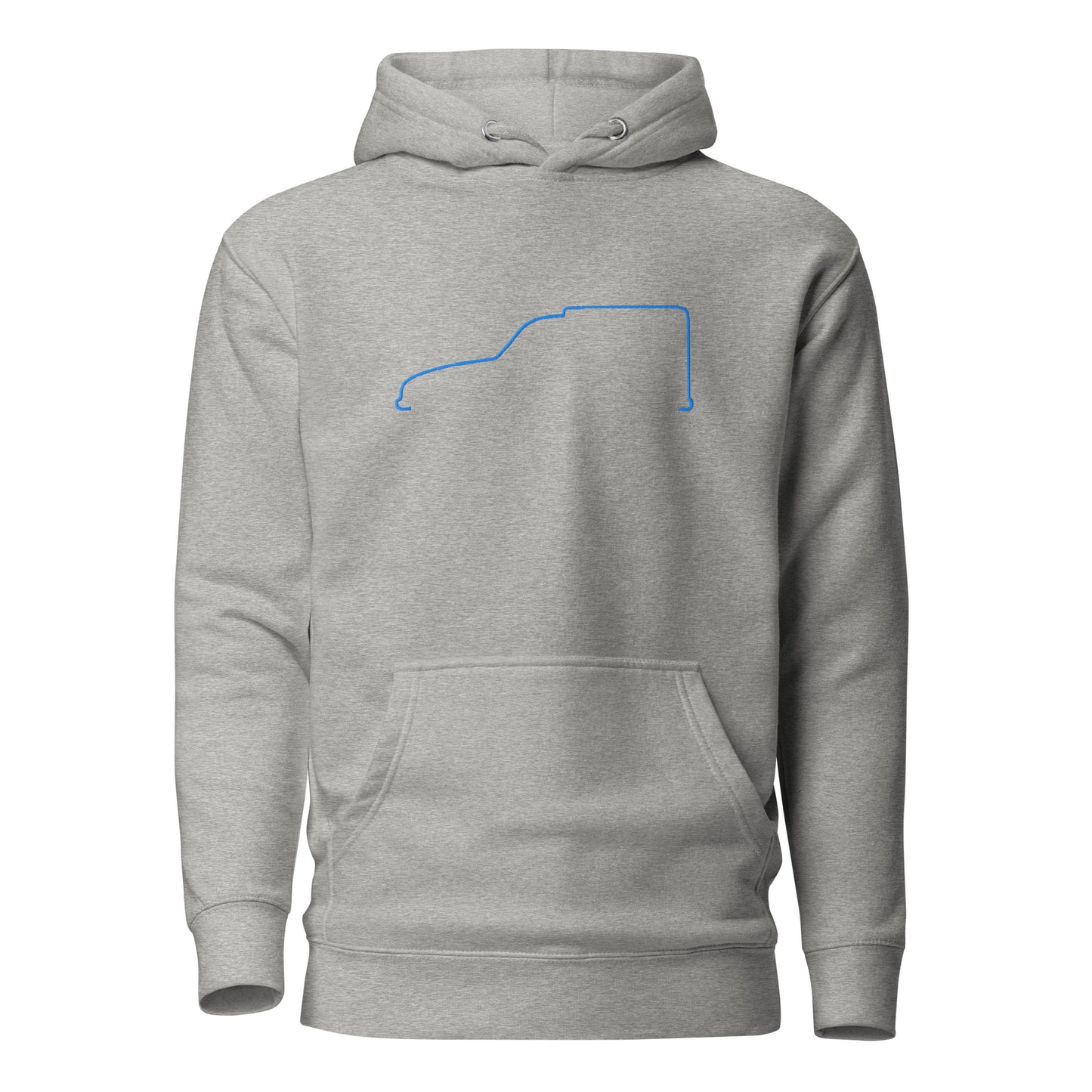 Premium Hoodie – Silhouette Collection Citroën Acadiane Line Art