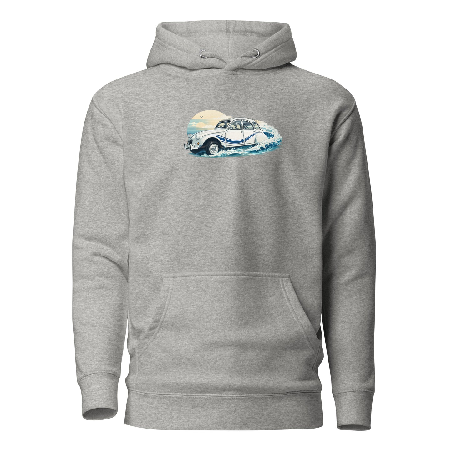 Sweat à capuche premium 2CV France 3 – Design rétro nautique | Collection spéciale