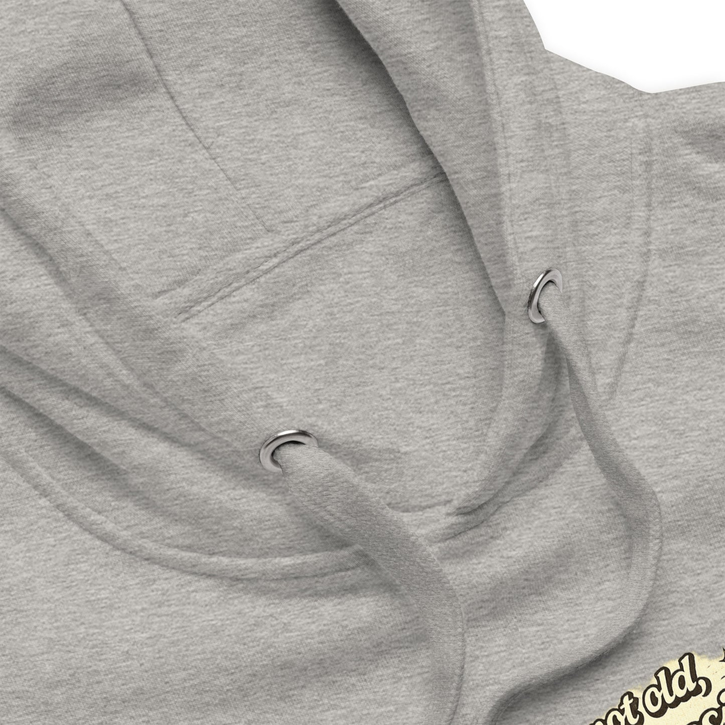 Classic Collection Premium Hoodie – Citroën Méhari Illustration – “I'm Not Old, I'm Classic”