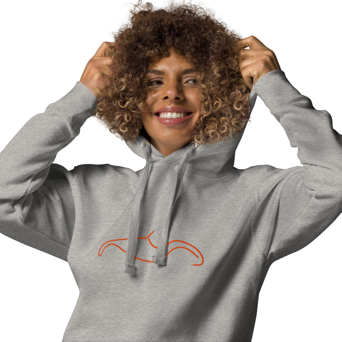 Sweat à capuche premium – Collection Silhouette Burton Sportscar Line Art