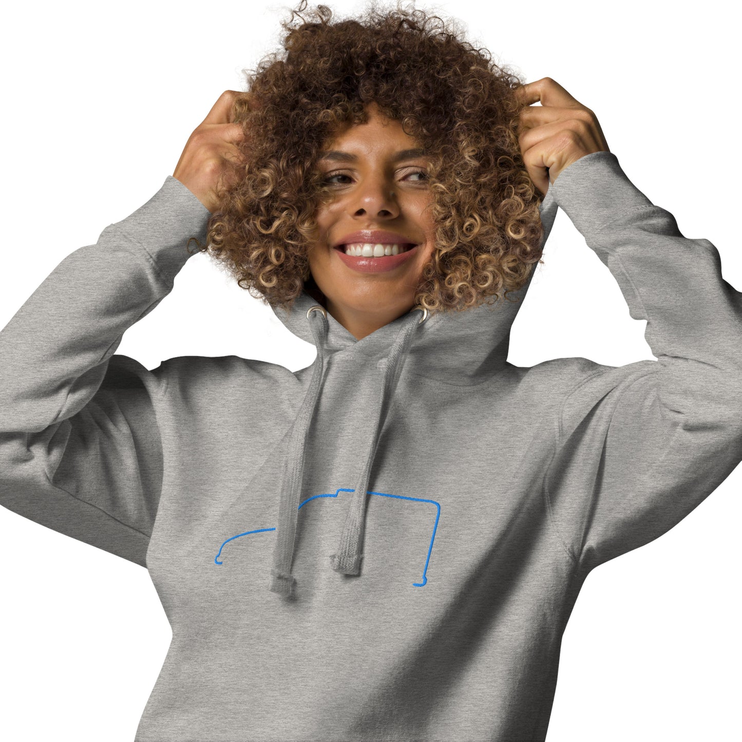 Premium Hoodie – Silhouette Collection Citroën Acadiane Line Art