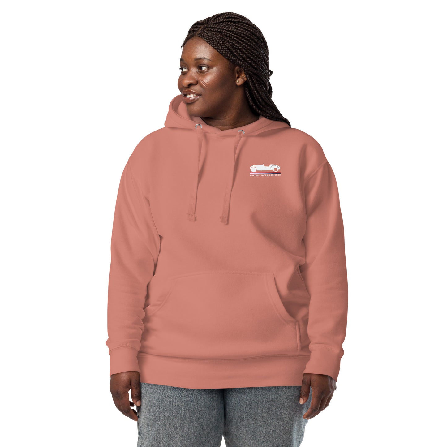 Premium Hoodie “Burton – Love & Addiction” | Comfort en karakter in één