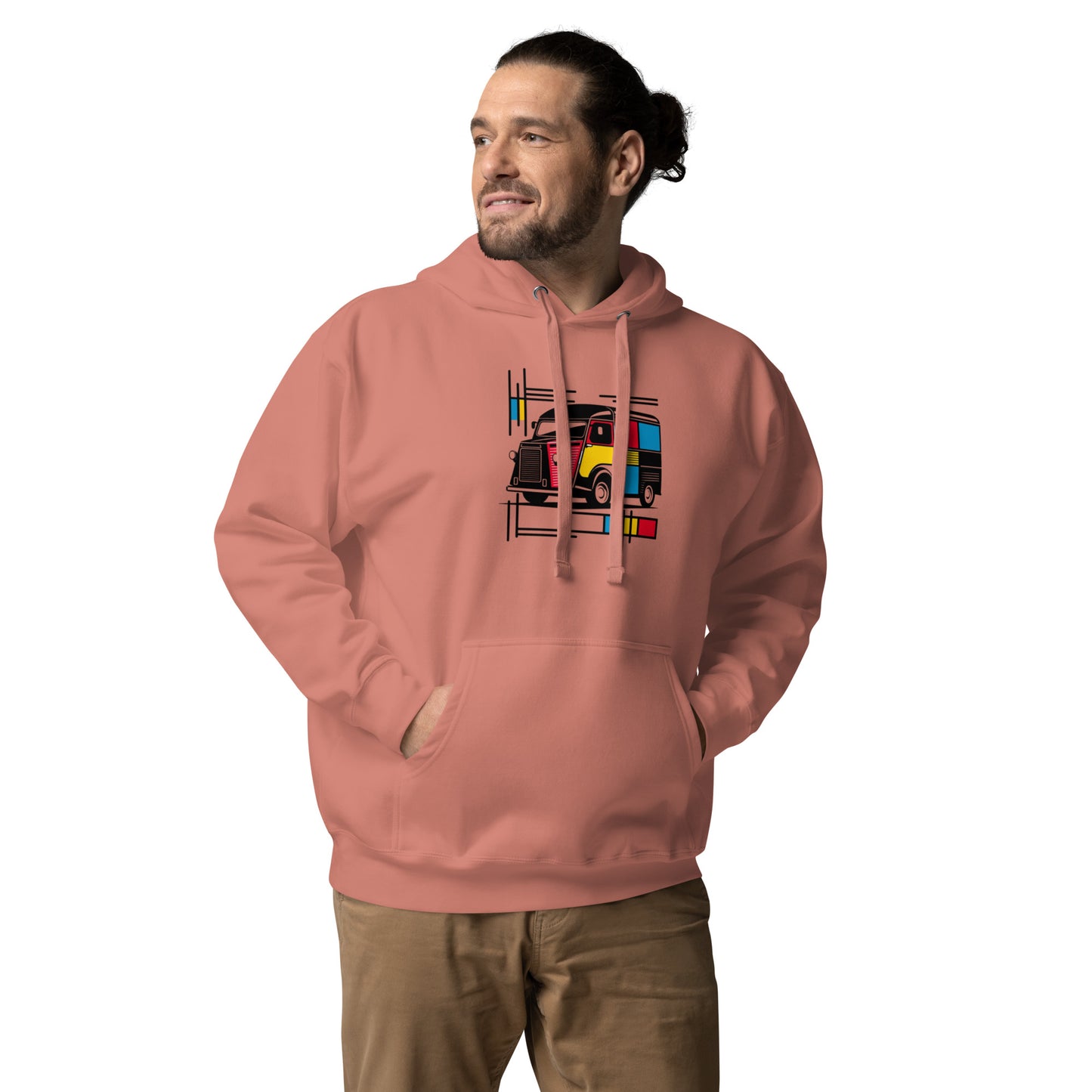 Premium Mondriaan Hoodie – Citroën HY Edition