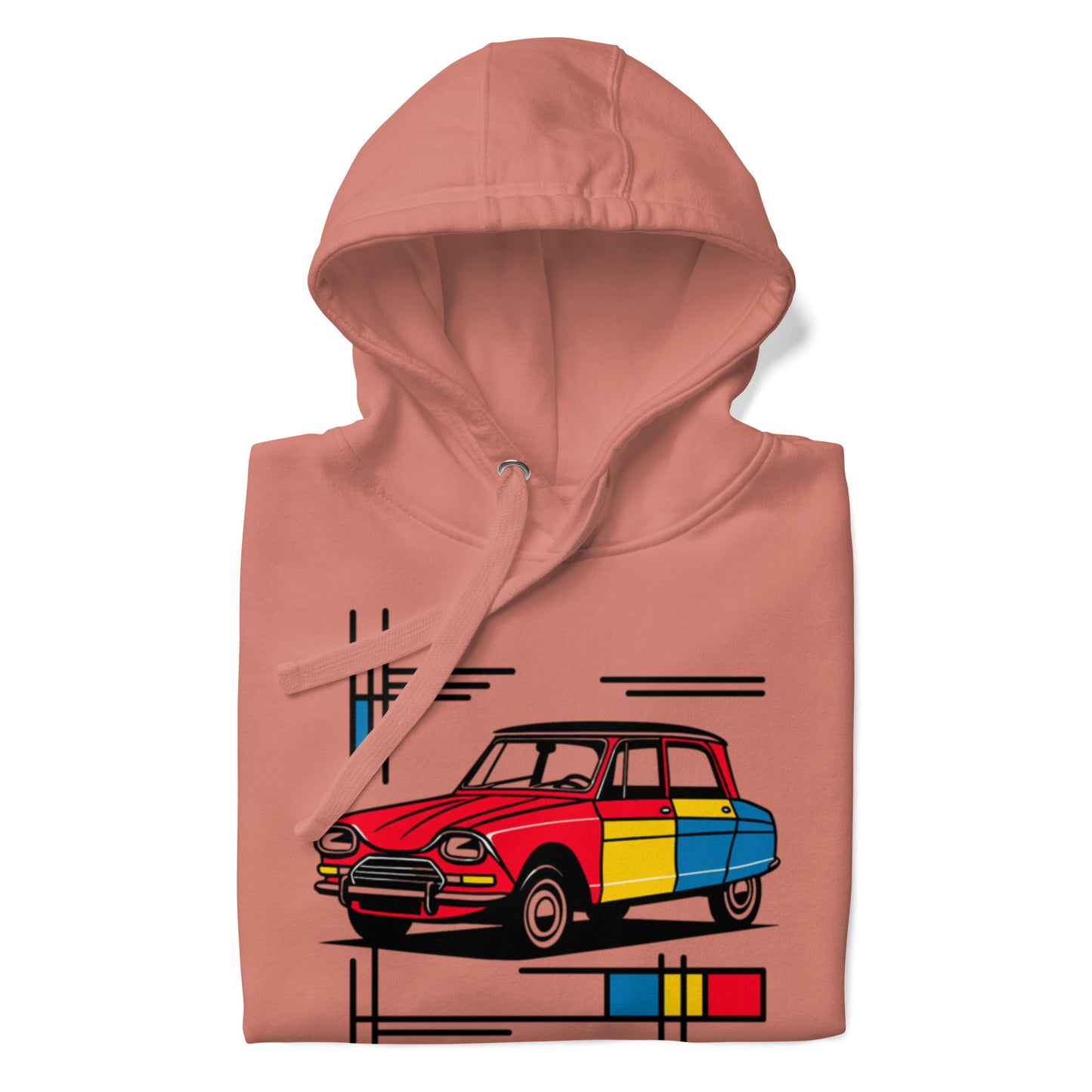 Premium Mondriaan Hoodie – Citroën Ami 6 Edition