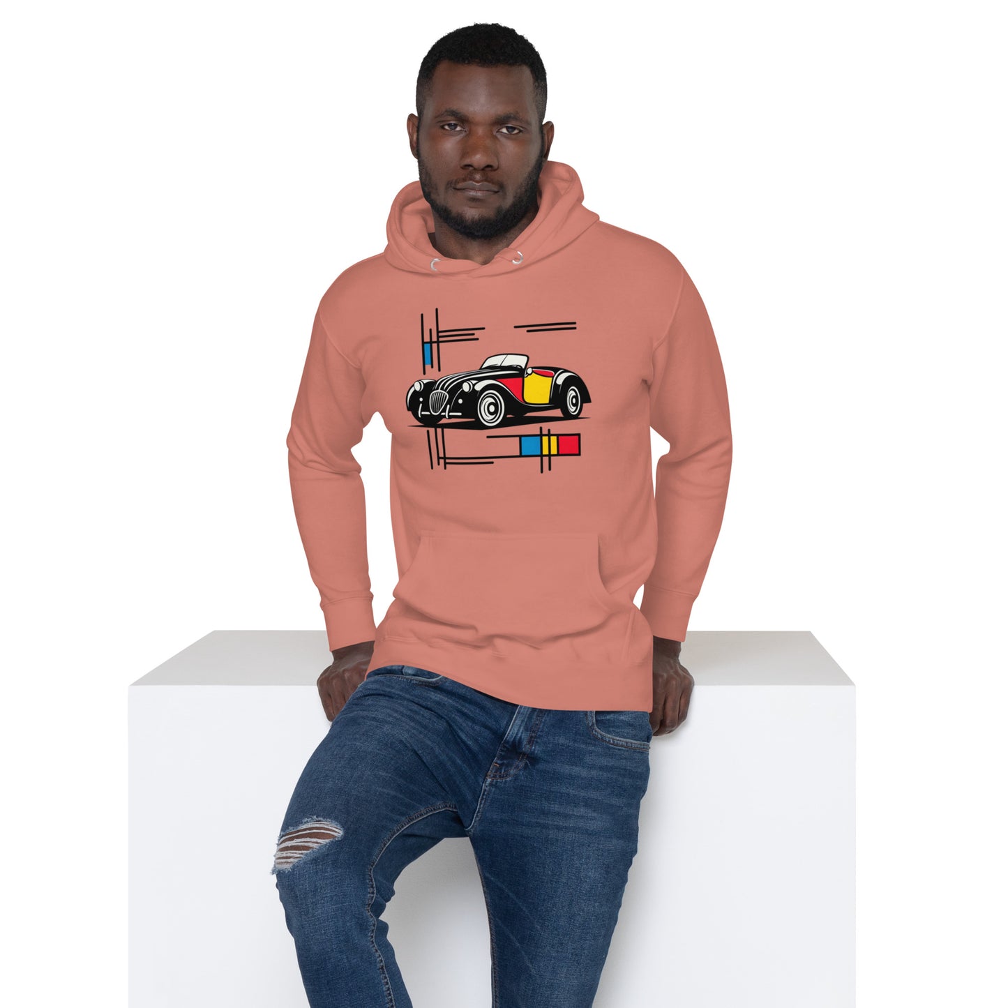 Premium Mondrian Hoodie – Burton Sportscar Edition
