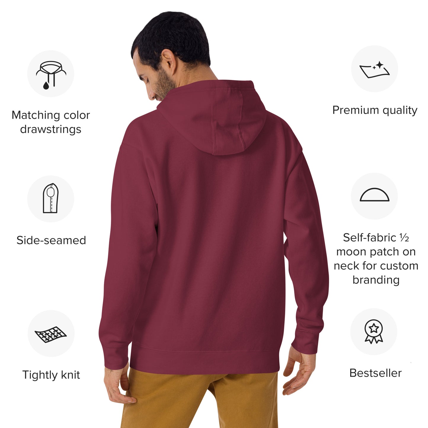 Sweat à capuche premium Citroën Ami8 Silhouette – Un design intemporel pour les connaisseurs