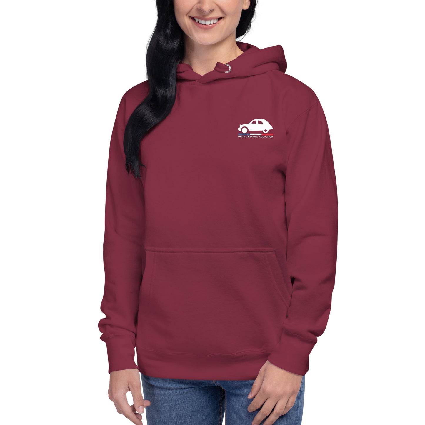 🧢 Premium Hoodie “Deux Chevaux Addiction” | Citroën 2CV Icon