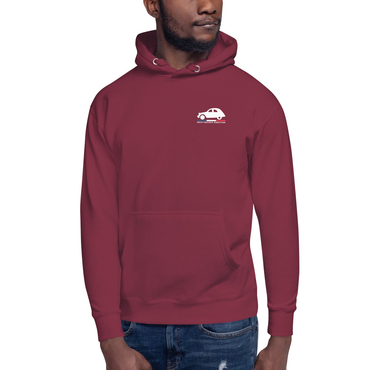 🧢 Premium Hoodie “Deux Chevaux Addiction” | Citroën 2CV Icon