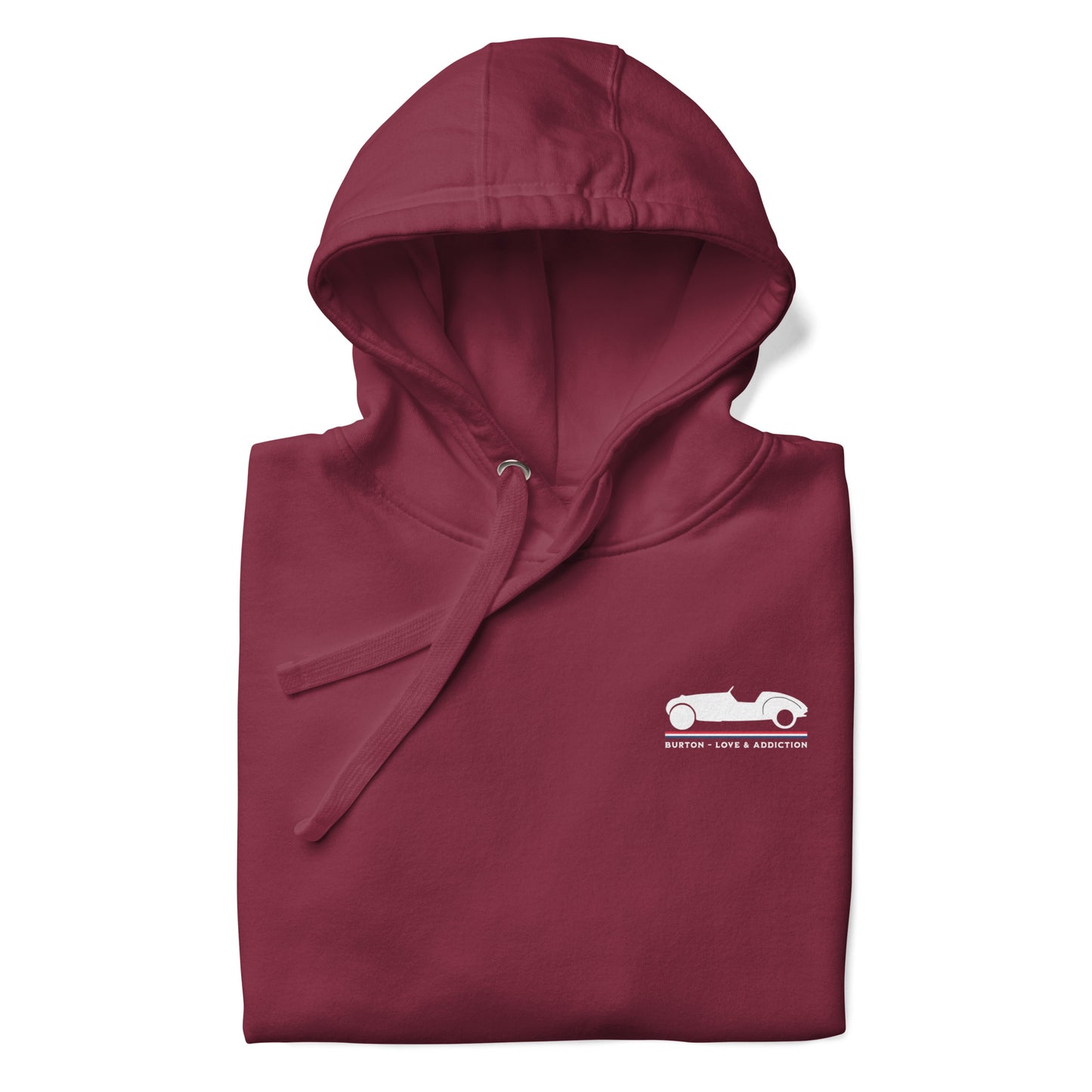 Premium Hoodie “Burton – Love & Addiction” | Comfort en karakter in één
