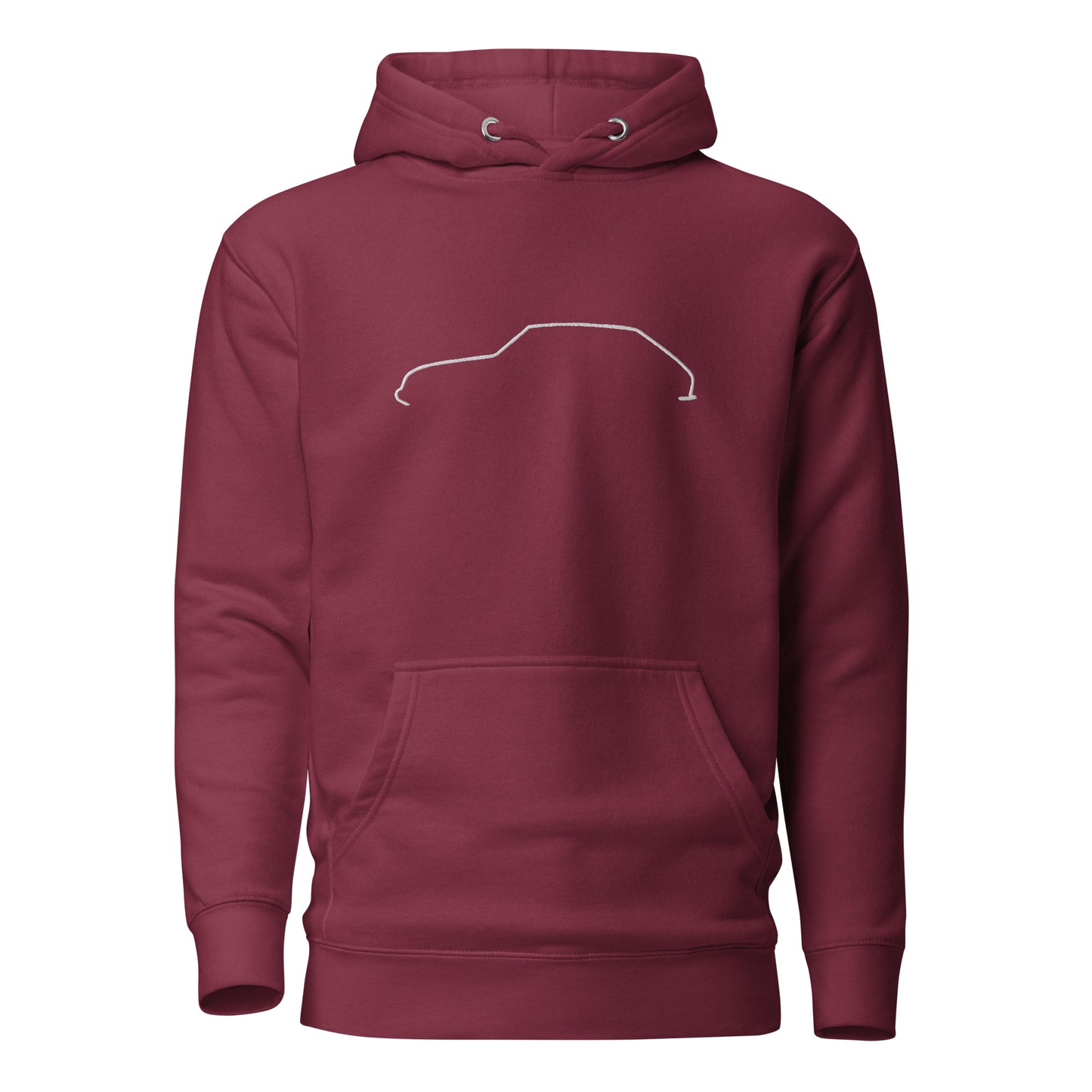 Sweat à capuche premium Citroën Ami8 Silhouette – Un design intemporel pour les connaisseurs