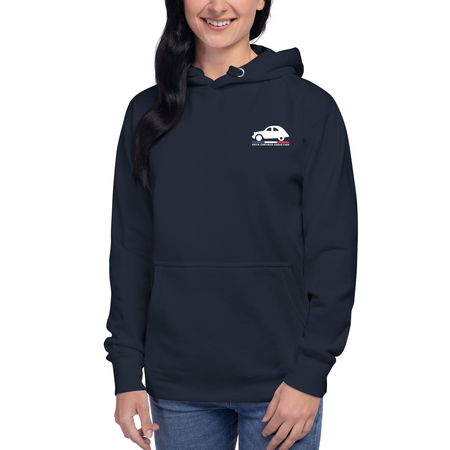 🧢 Premium Hoodie “Deux Chevaux Addiction” | Citroën 2CV Icon
