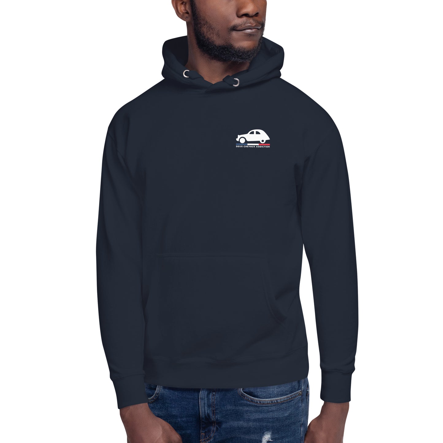🧢 Premium Hoodie “Deux Chevaux Addiction” | Citroën 2CV Icon