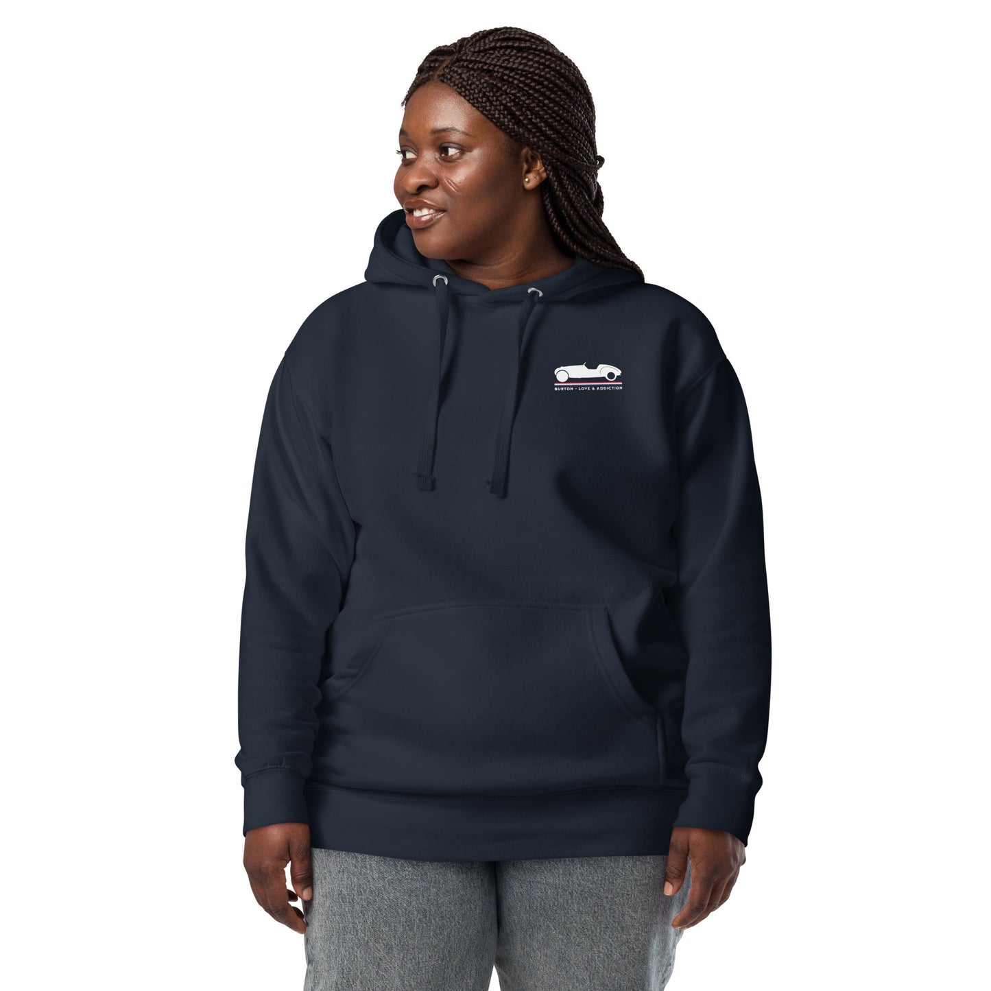 Premium Hoodie “Burton – Love & Addiction” | Comfort en karakter in één