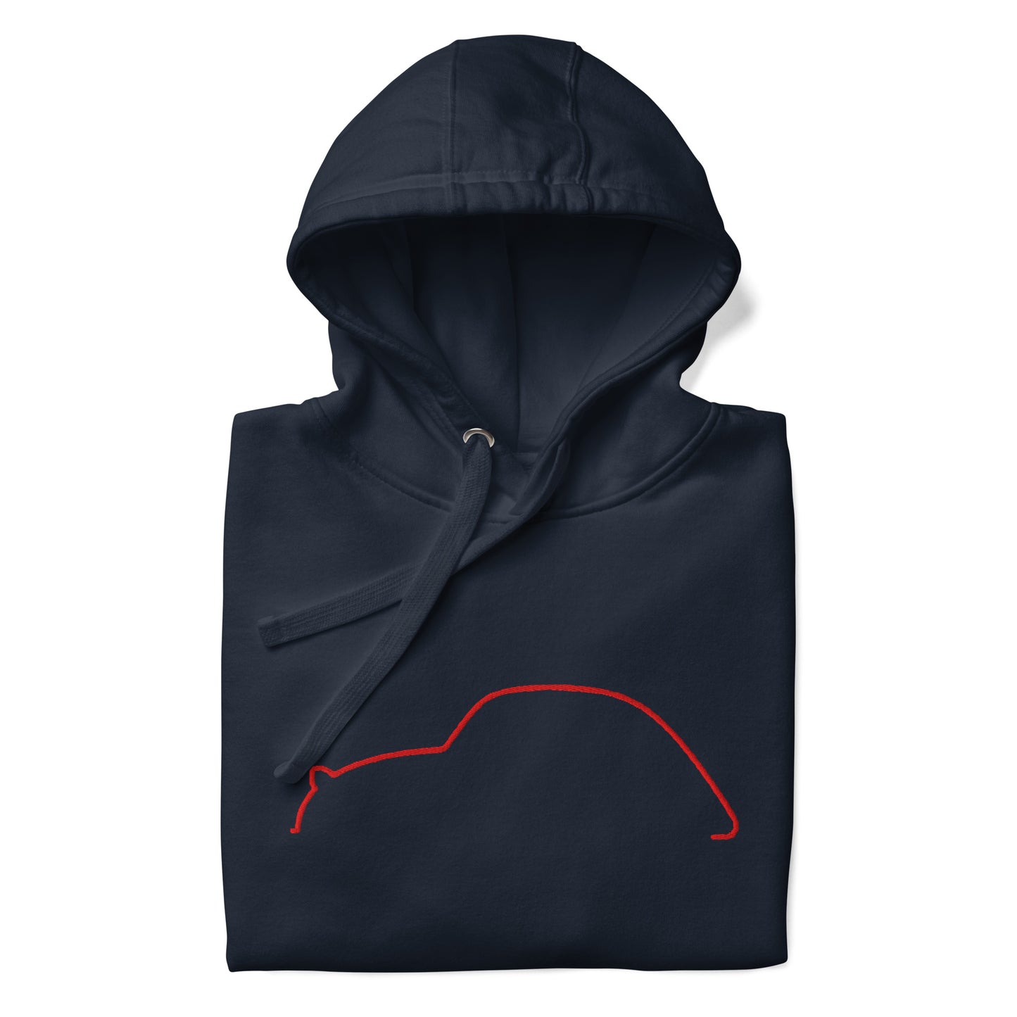 Geborduurde Hoodie – Silhouette Collectie Citroën 2CV