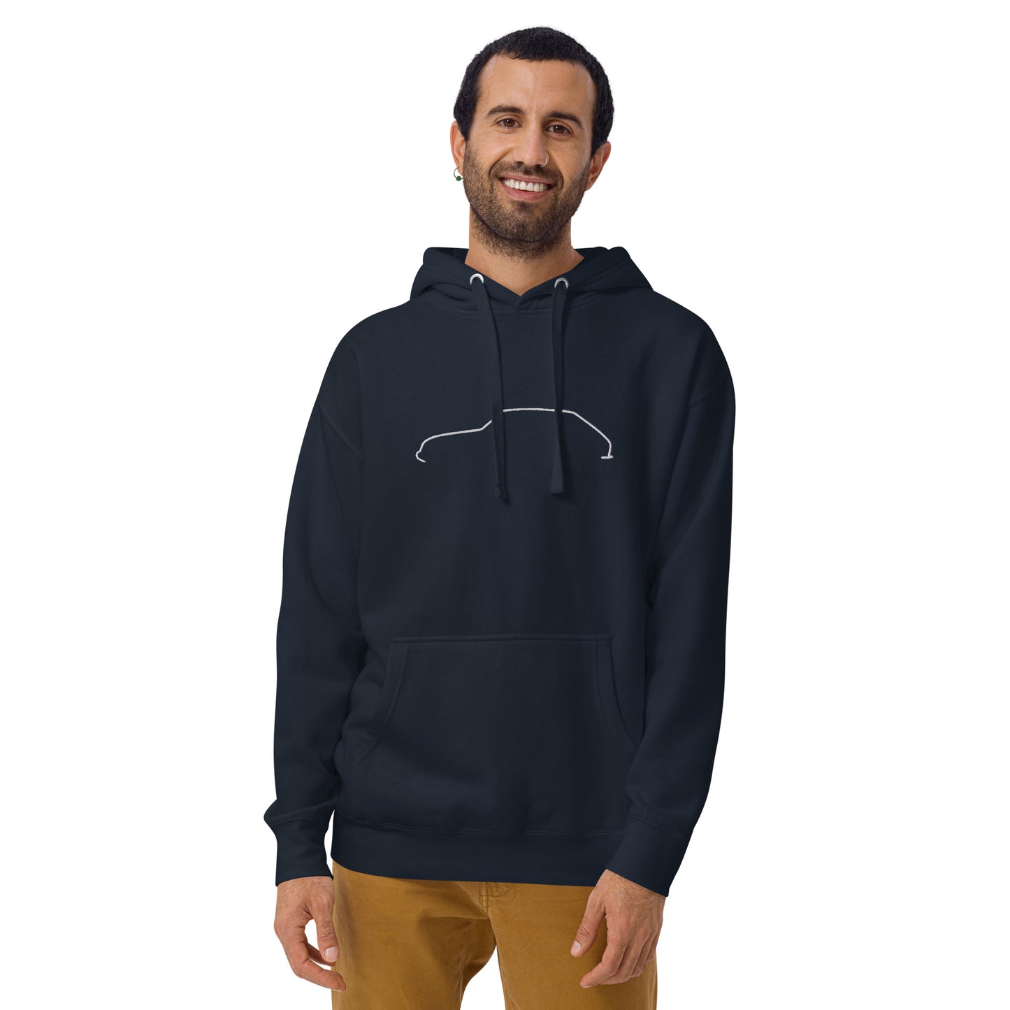 Sweat à capuche premium Citroën Ami8 Silhouette – Un design intemporel pour les connaisseurs