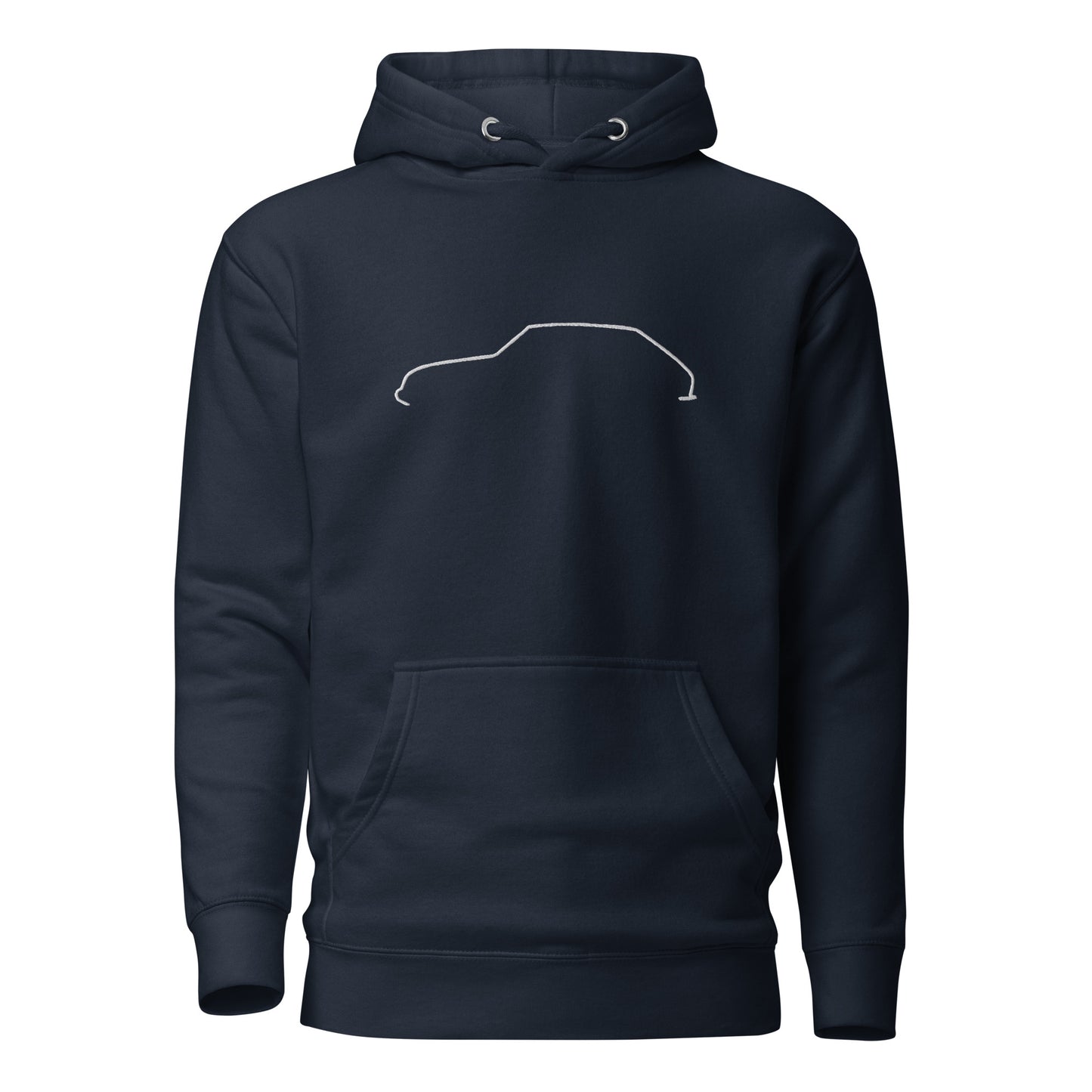 Sweat à capuche premium Citroën Ami8 Silhouette – Un design intemporel pour les connaisseurs