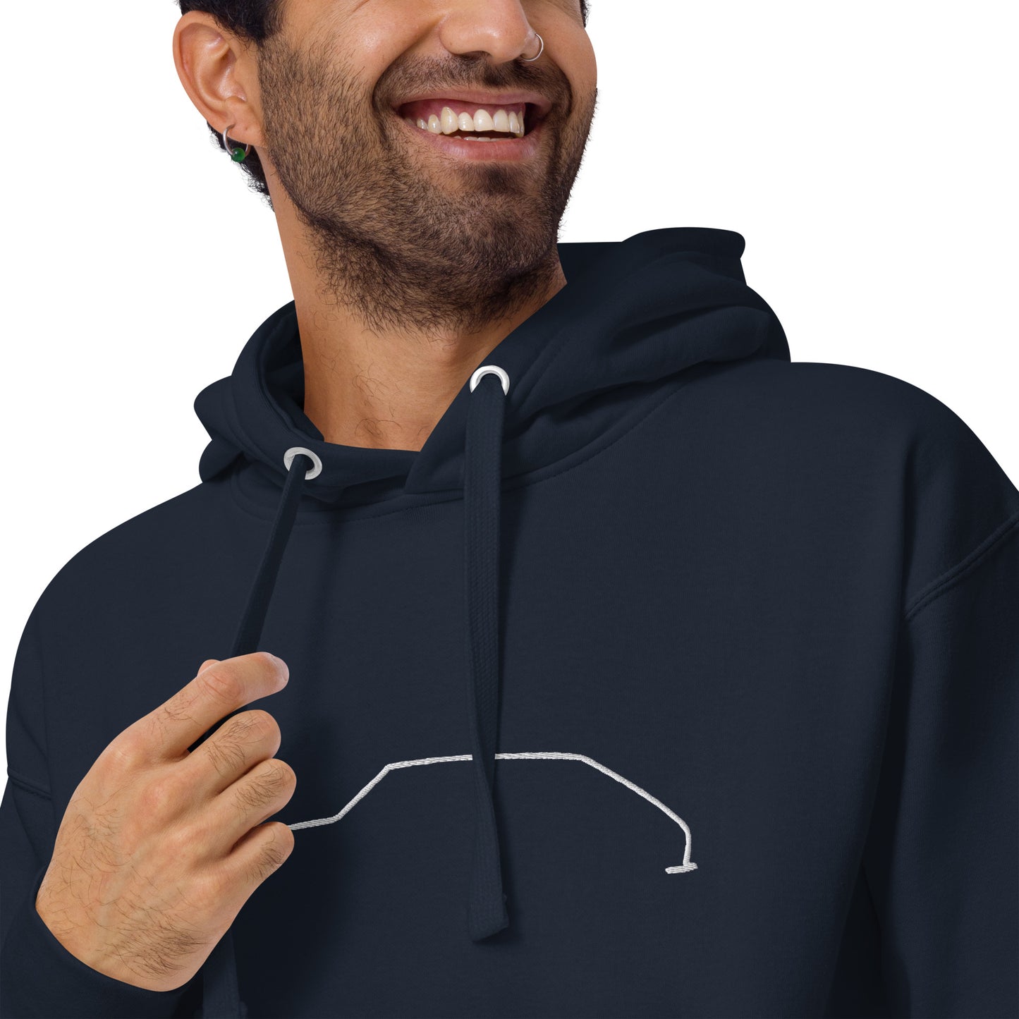 Sweat à capuche premium Citroën Ami8 Silhouette – Un design intemporel pour les connaisseurs
