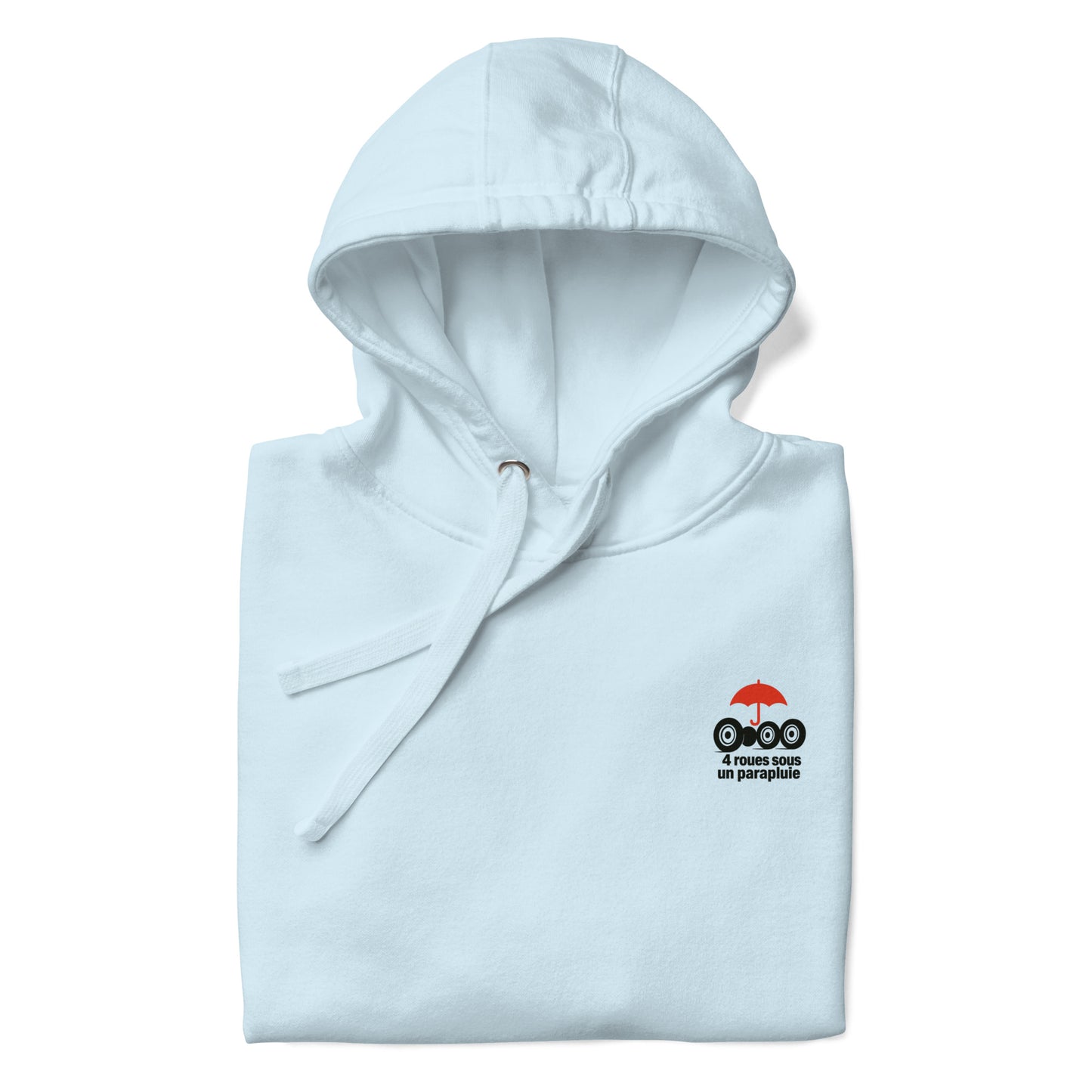 Sweat à capuche Premium 4 Roues Sous Un Parapluie – Le confort avec le sourire