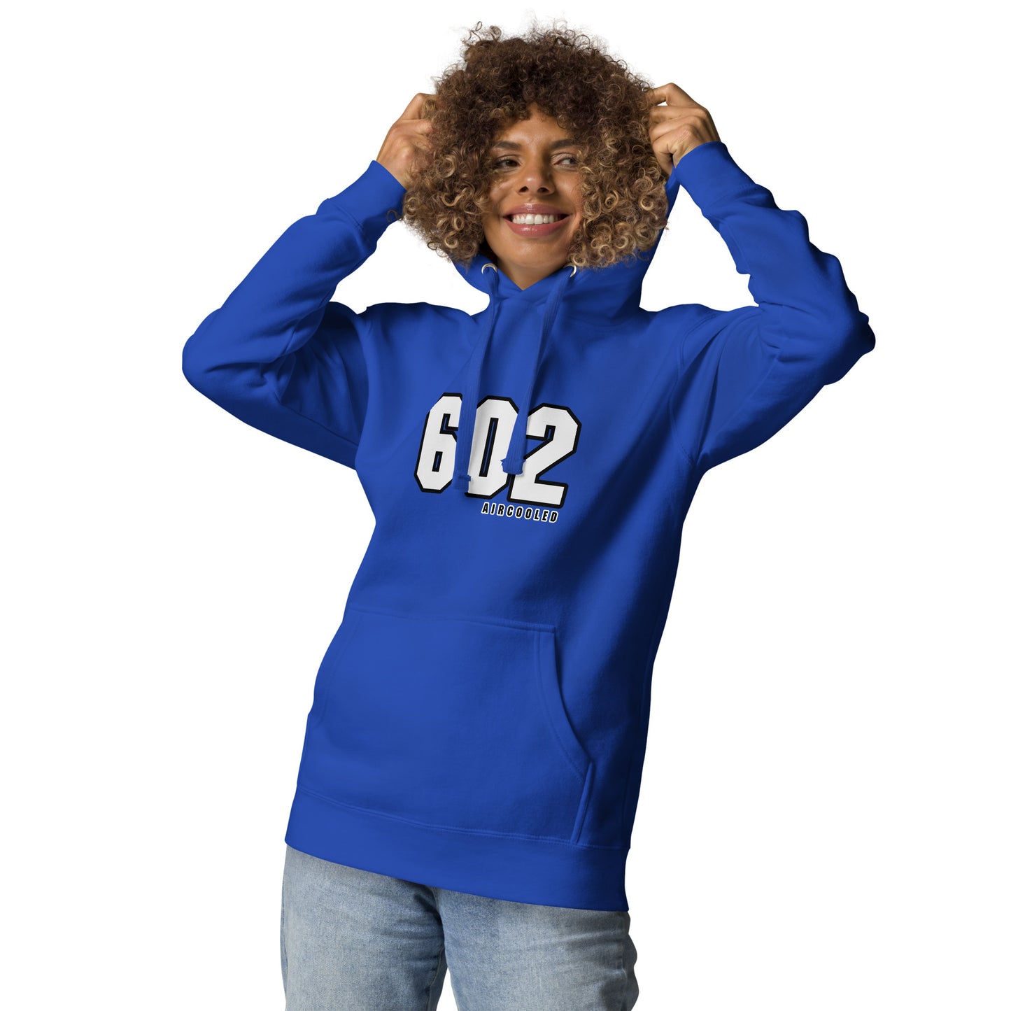 Aircooled 602cc Citroën 2cv hoodie Unisex - Blue, Gray or White
