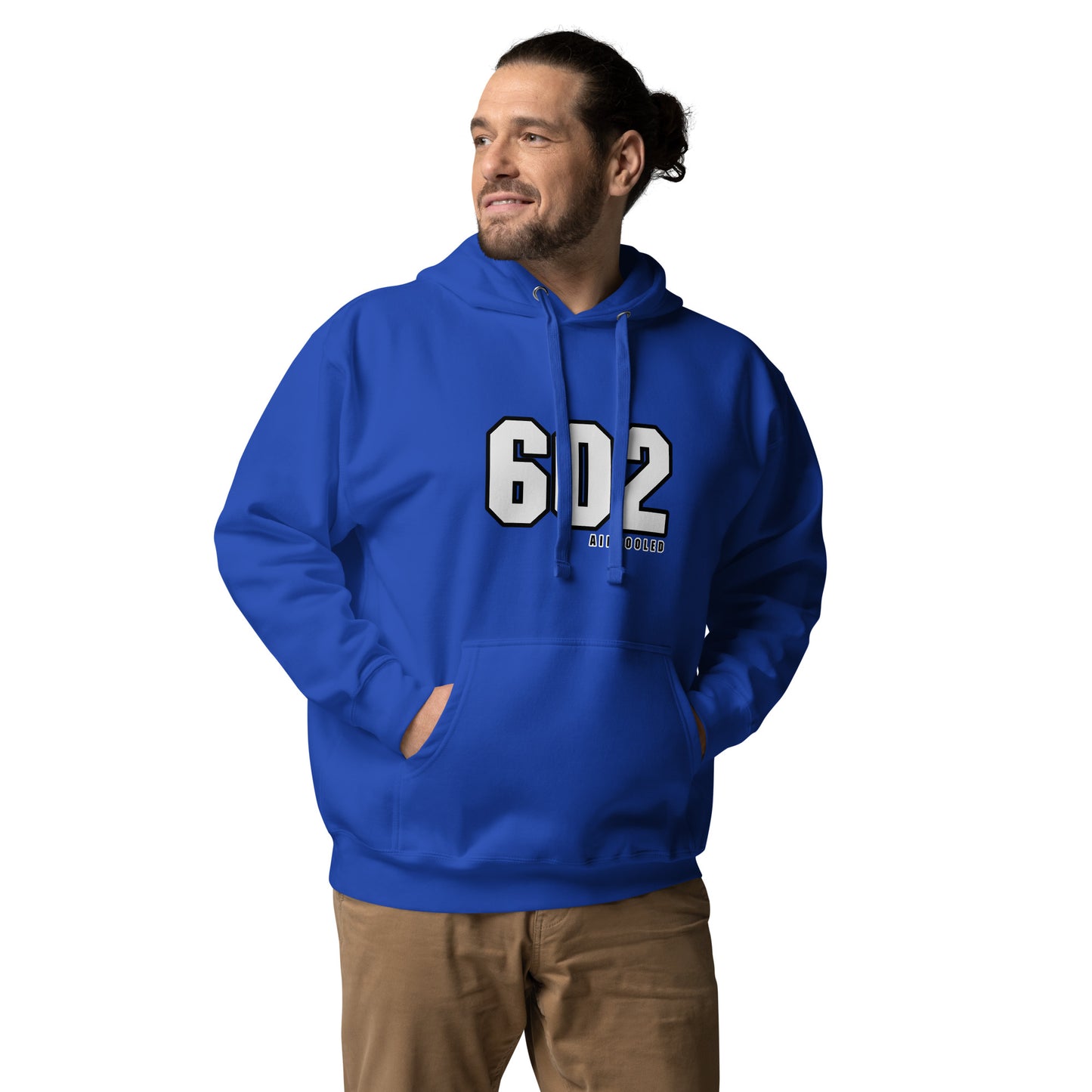 Aircooled 602cc Citroën 2cv hoodie Unisex - Blue, Gray or White