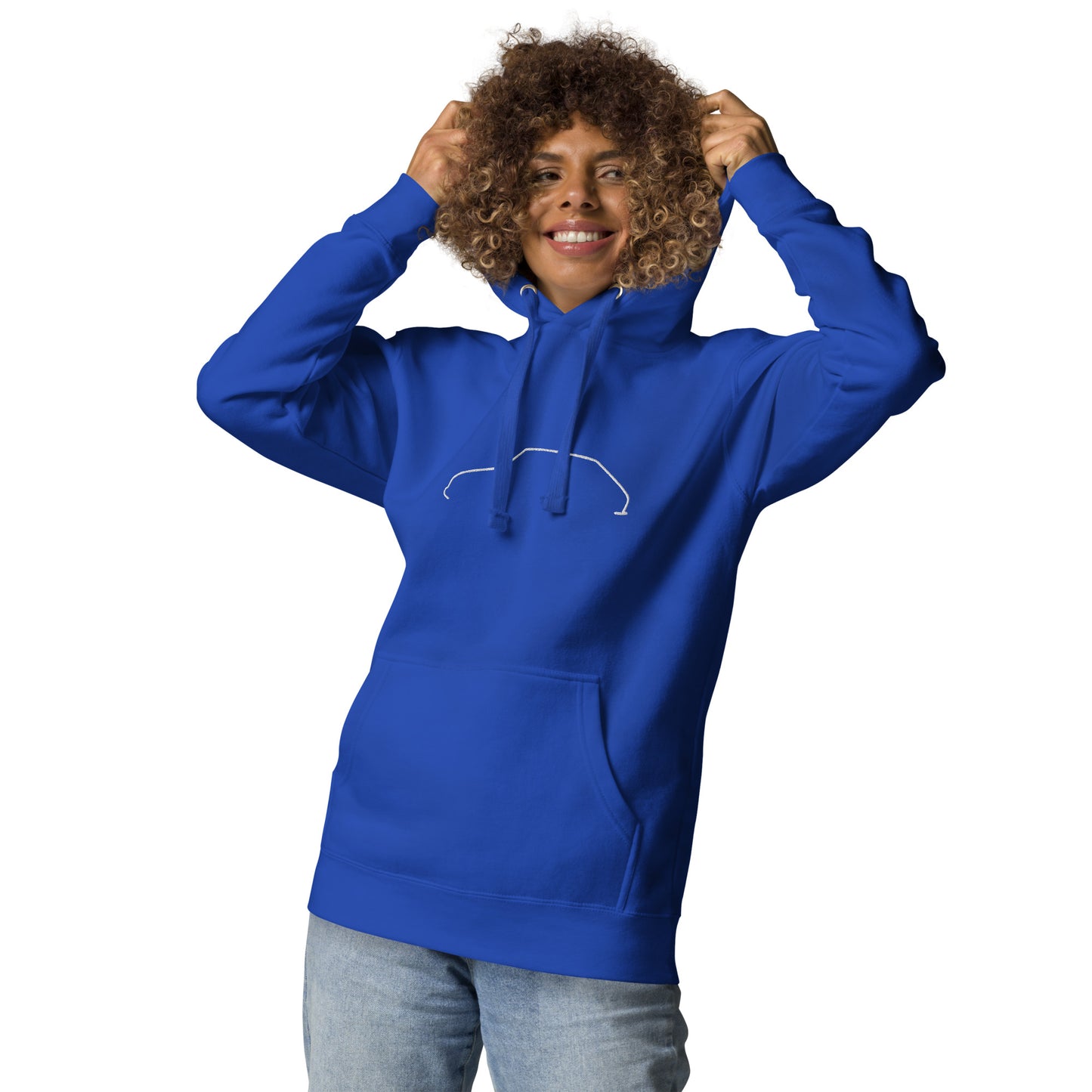 Sweat à capuche premium Citroën Ami8 Silhouette – Un design intemporel pour les connaisseurs