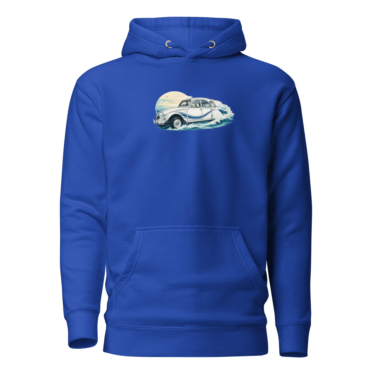 Sweat à capuche premium 2CV France 3 – Design rétro nautique | Collection spéciale
