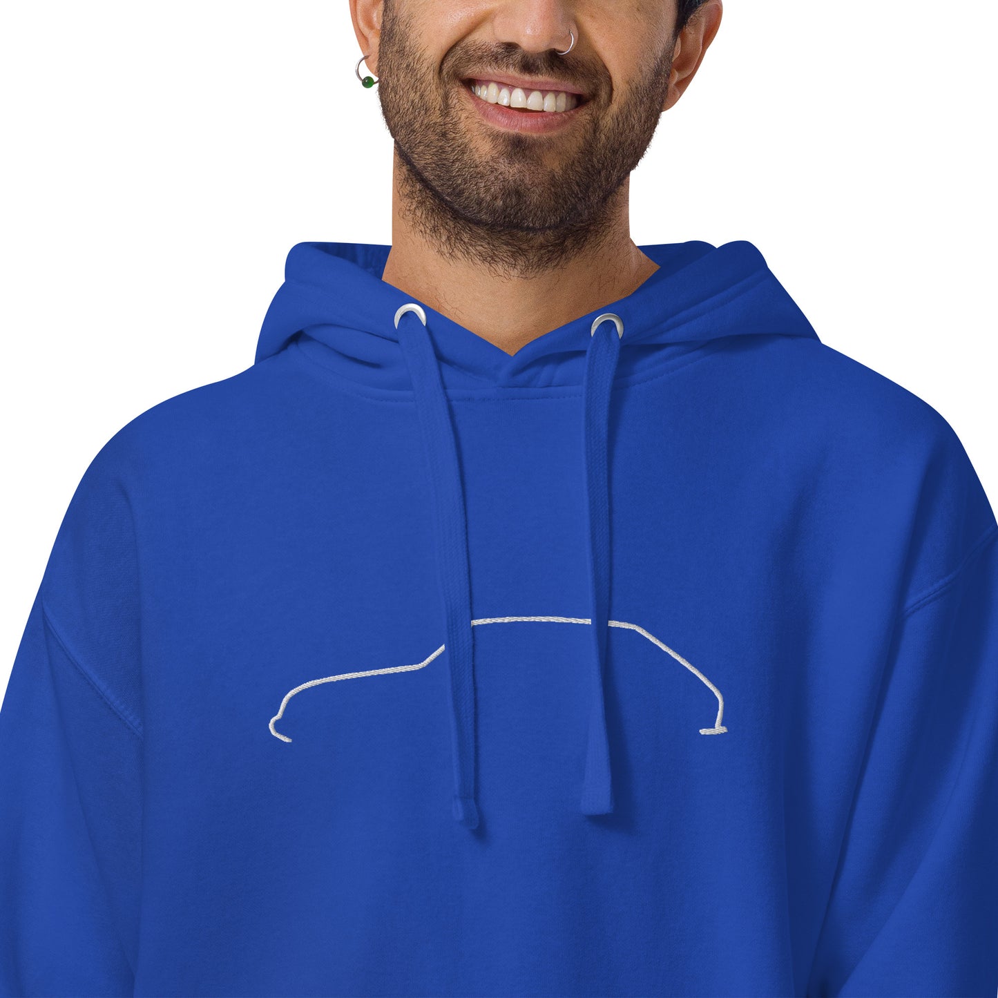 Sweat à capuche premium Citroën Ami8 Silhouette – Un design intemporel pour les connaisseurs