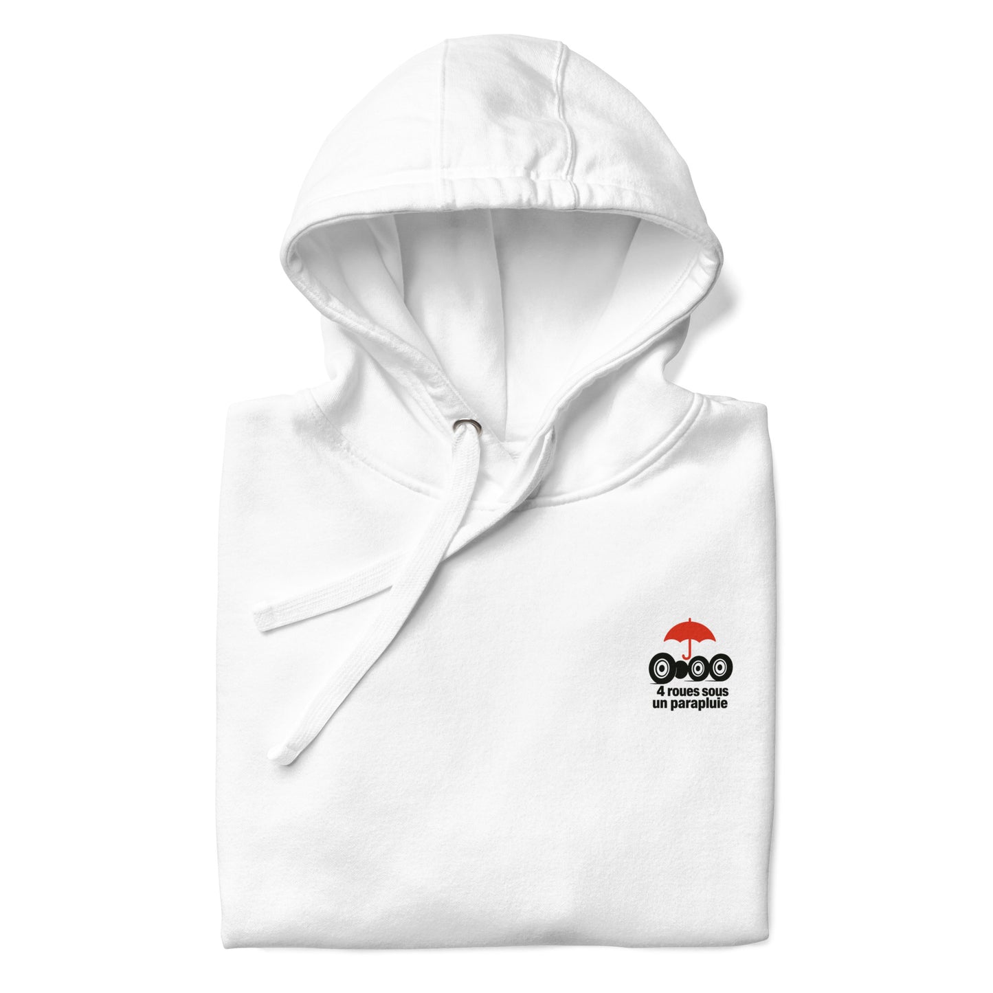Sweat à capuche Premium 4 Roues Sous Un Parapluie – Le confort avec le sourire