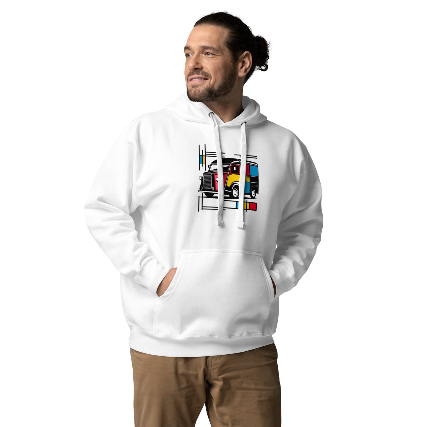 Premium Mondriaan Hoodie – Citroën HY Edition