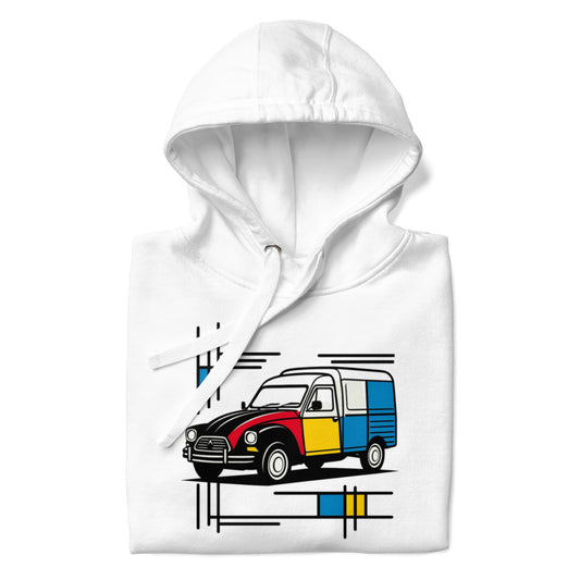 Premium Mondriaan Hoodie – Citroën Acadiane Edition