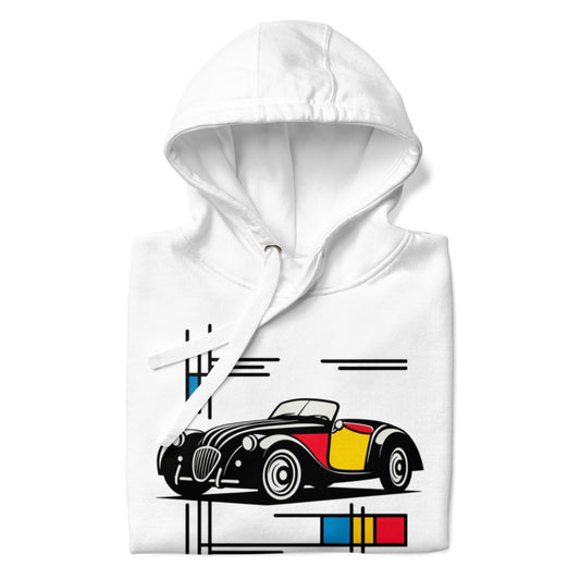 Sweat à capuche Mondrian Premium – Édition Burton Sportscar