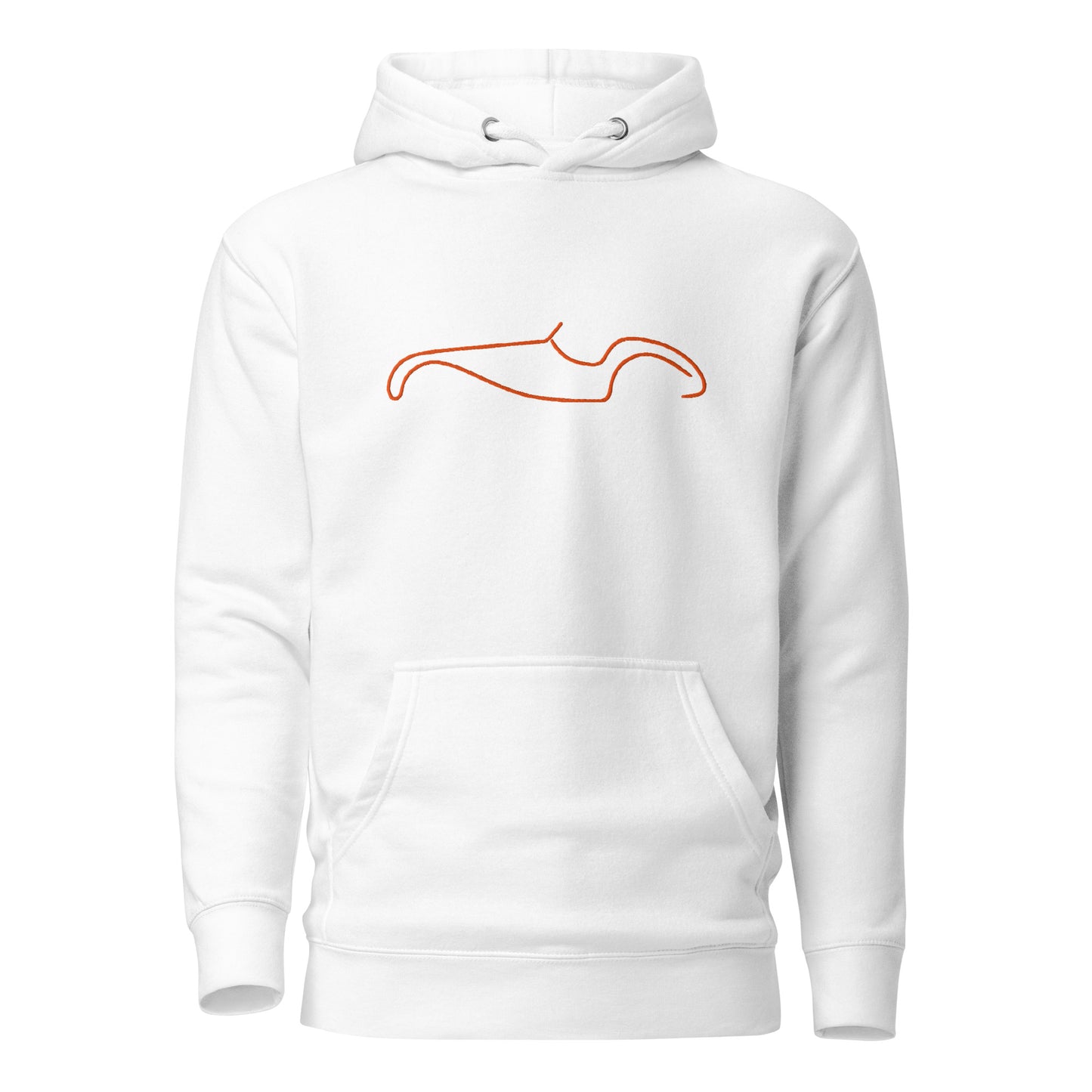 Sweat à capuche premium – Collection Silhouette Burton Sportscar Line Art