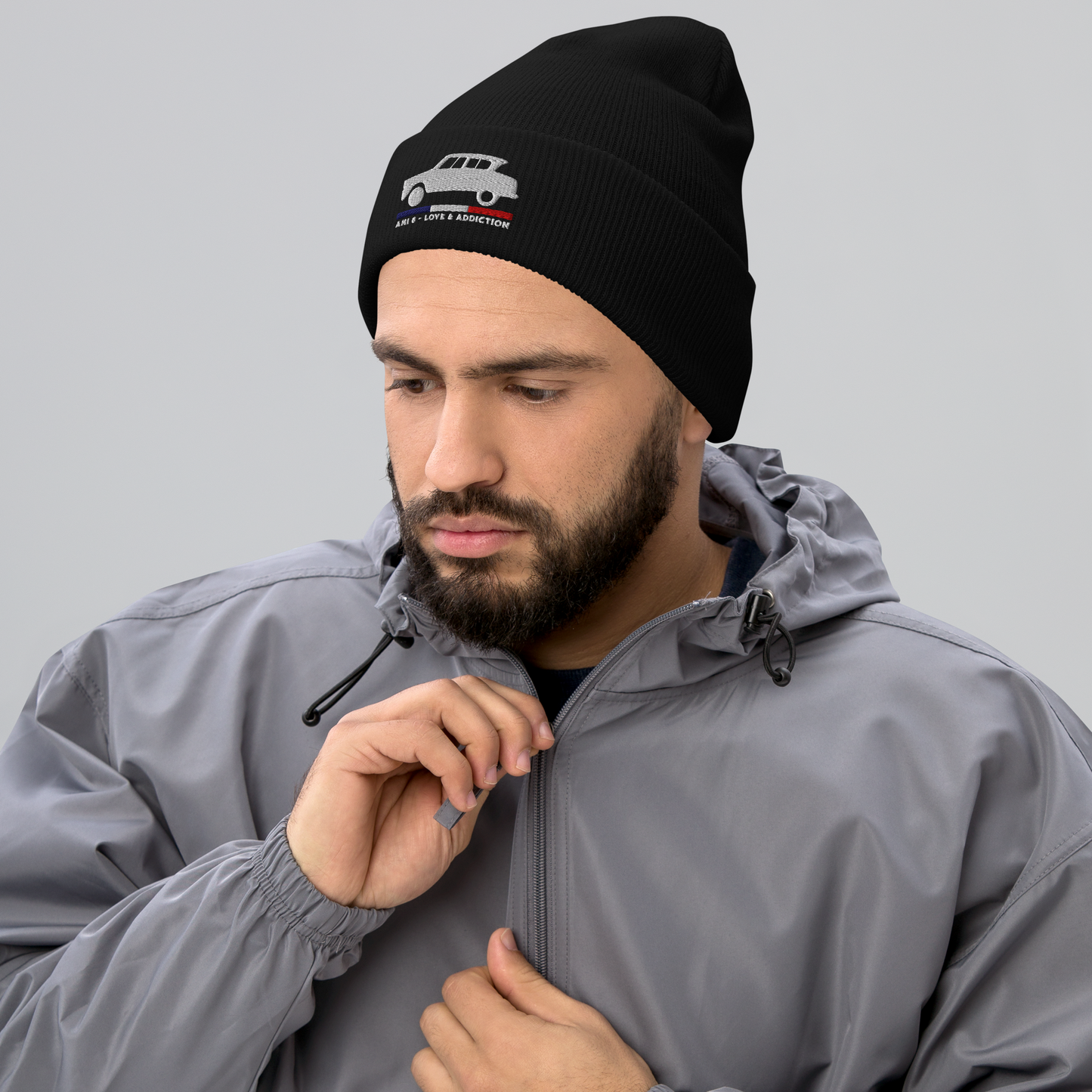 Beanie “Ami 6 – Love & Addiction” | Warme stijl met Franse retro flair